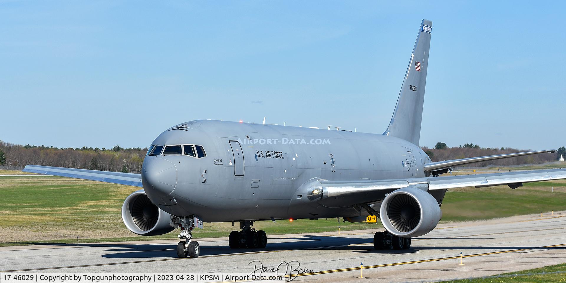 17-46029, 2019 Boeing KC-46A Pegasus (767-2LKC) C/N 34110, PACK94 taxiing out