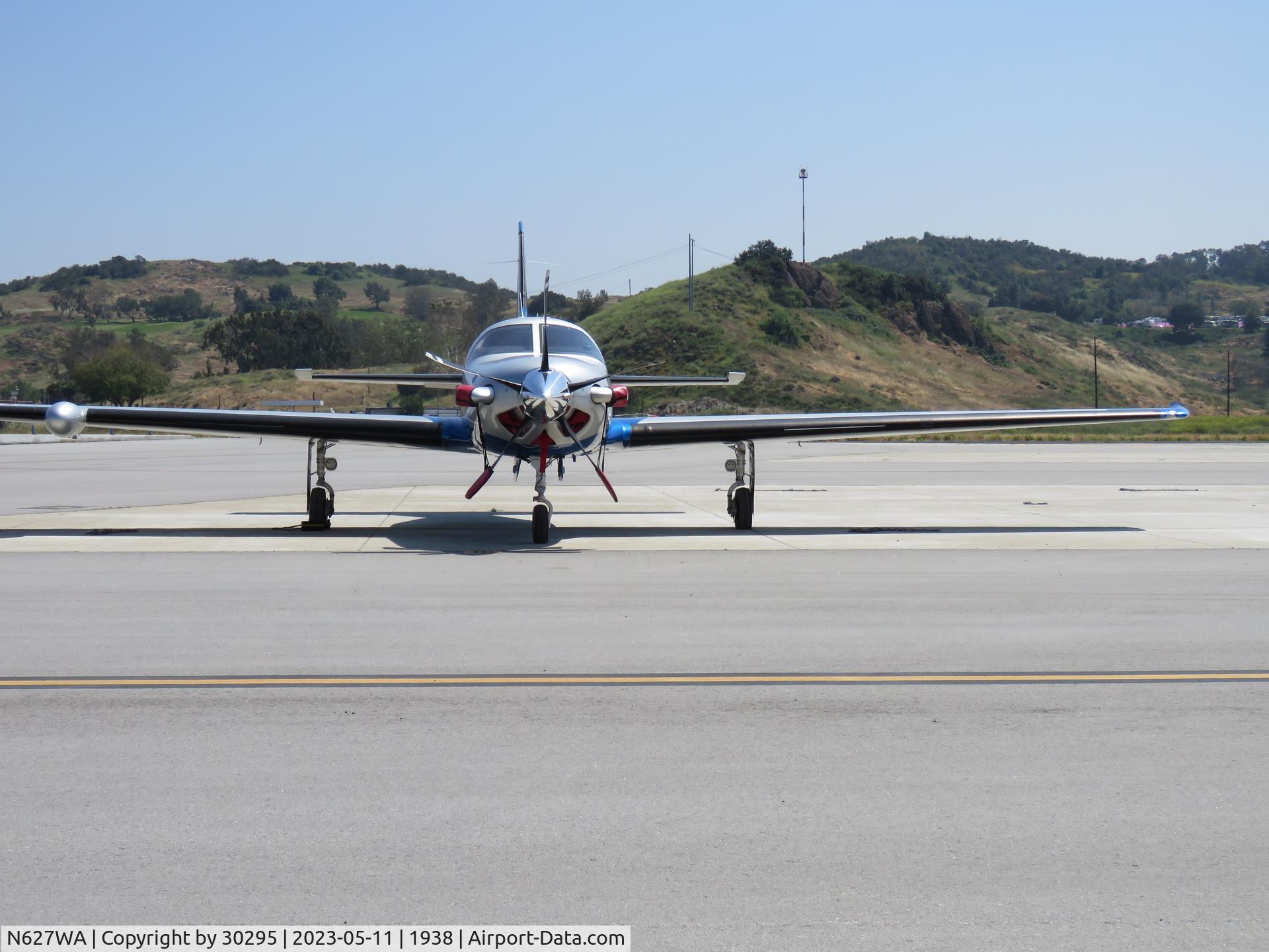 N627WA, 2021 Piper PA-46-M600TP C/N 46-98174, Front view