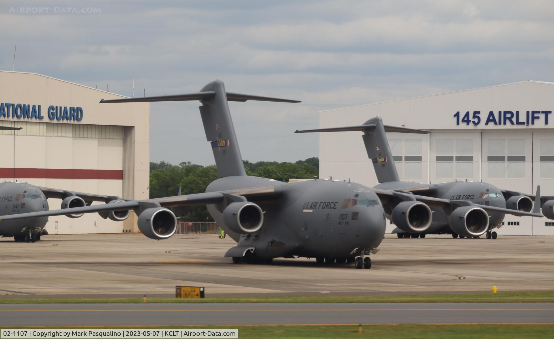 02-1107, 2002 Boeing C-17A Globemaster III C/N P-107, Boeing C-17A Globemaster III