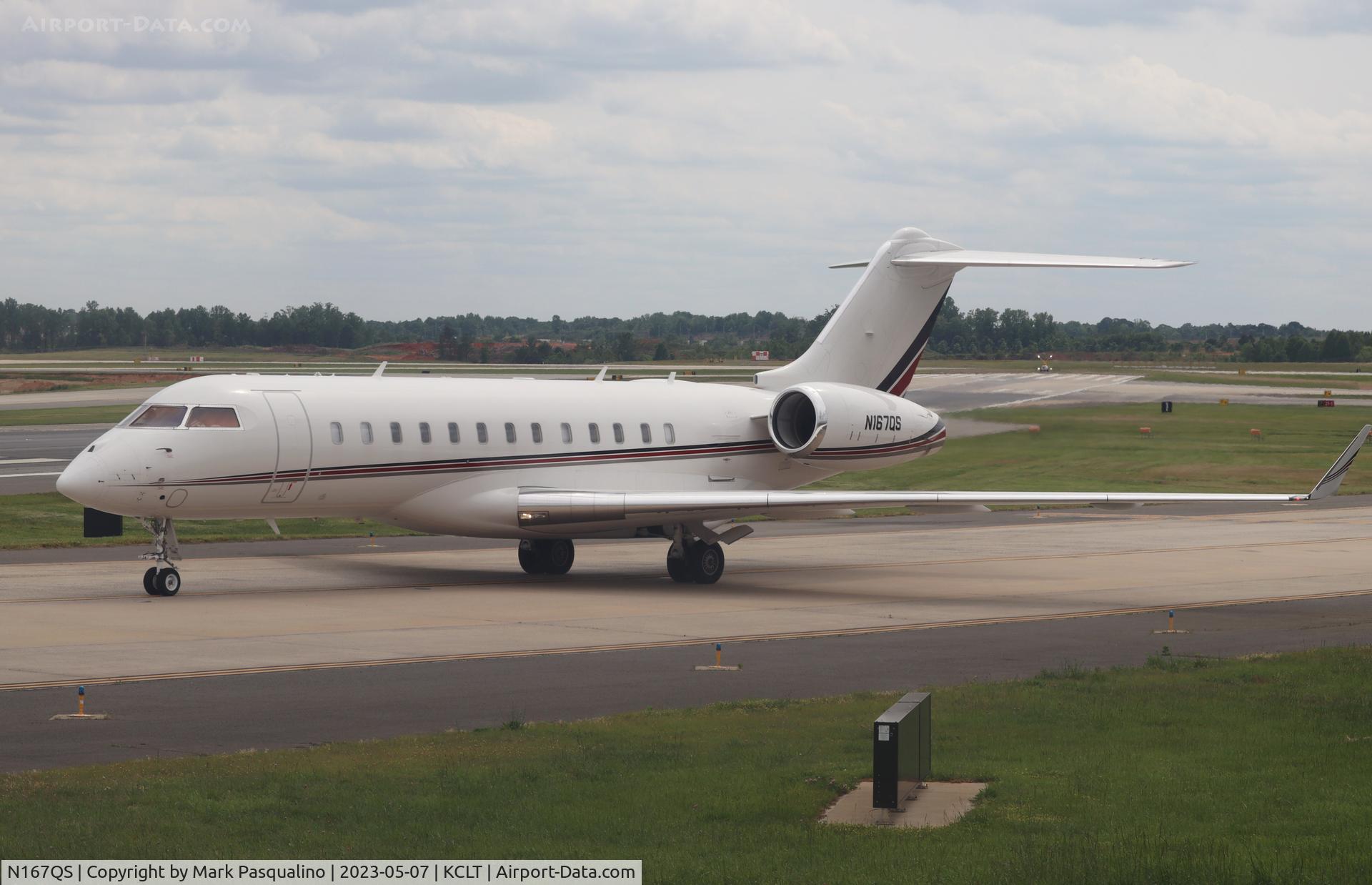 N167QS, 2015 Bombardier BD-700-1A10 Global Express C/N 9689, Global Express