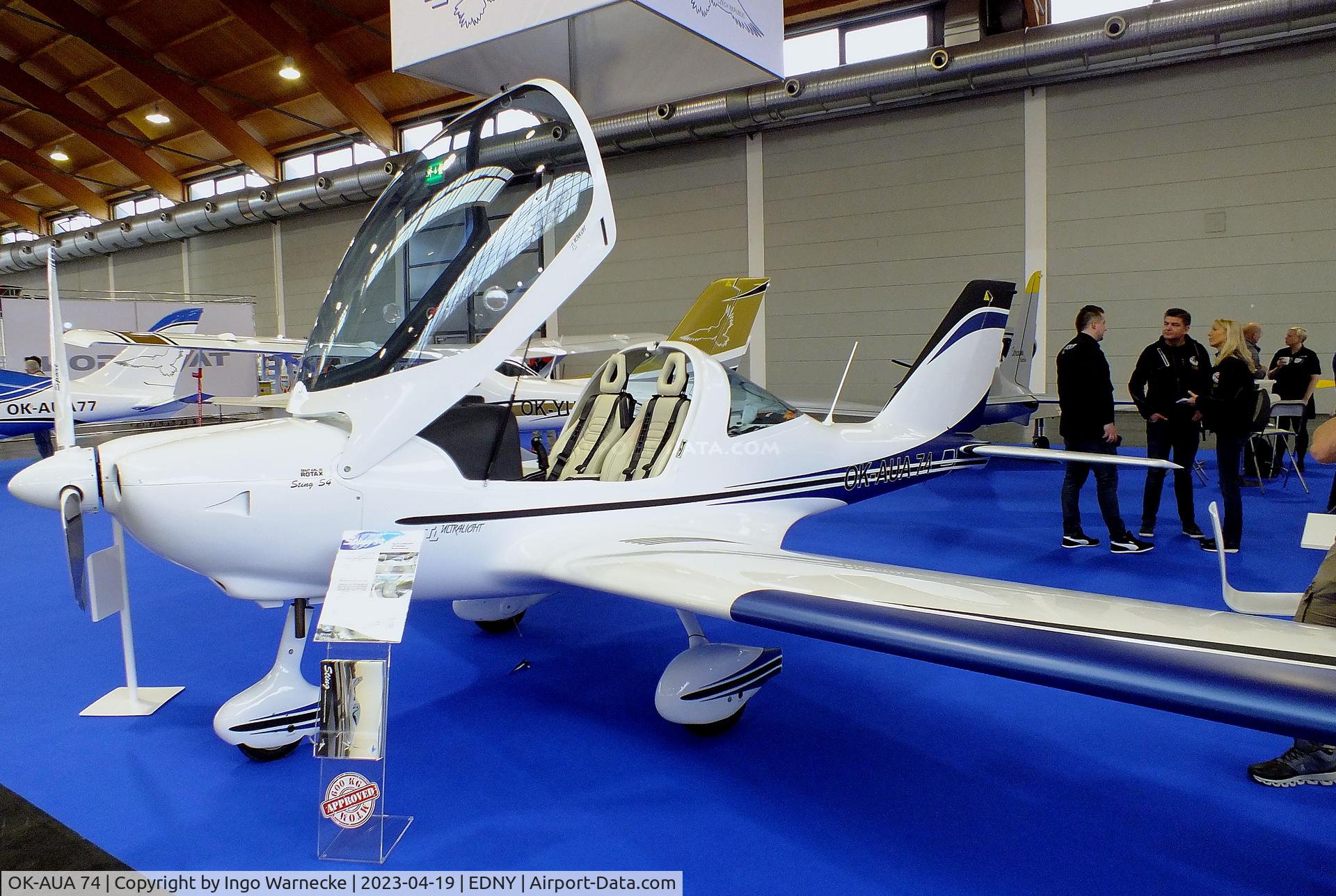 OK-AUA 74, 2021 TL Ultralight TL-2000 Sting S4 C/N not found_OK_AUA 74, TL Ultralight TL-2000 Sting S4 at the AERO 2023, Friedrichshafen