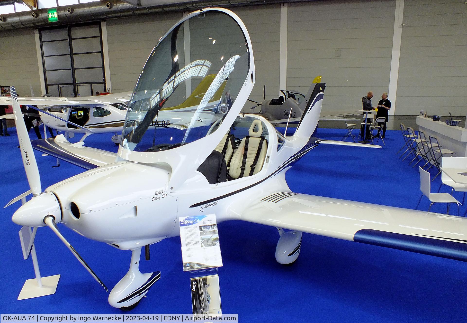 OK-AUA 74, 2021 TL Ultralight TL-2000 Sting S4 C/N not found_OK_AUA 74, TL Ultralight TL-2000 Sting S4 at the AERO 2023, Friedrichshafen