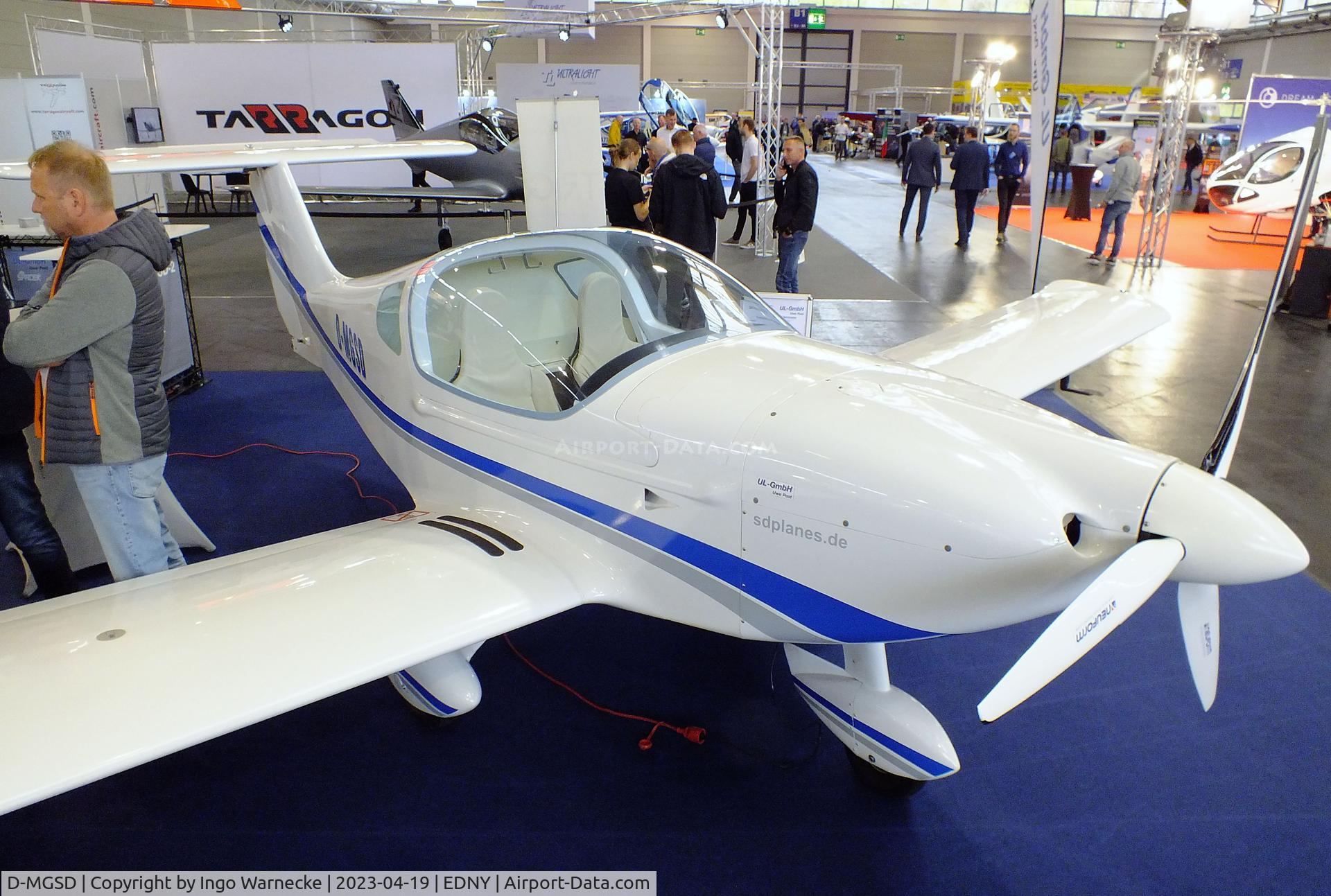 D-MGSD, 2018 Spacek SD-2 SportMaster C/N 002, SD-Aircraft Spacek SD-2 SportMaster at the AERO 2023, Friedrichshafen