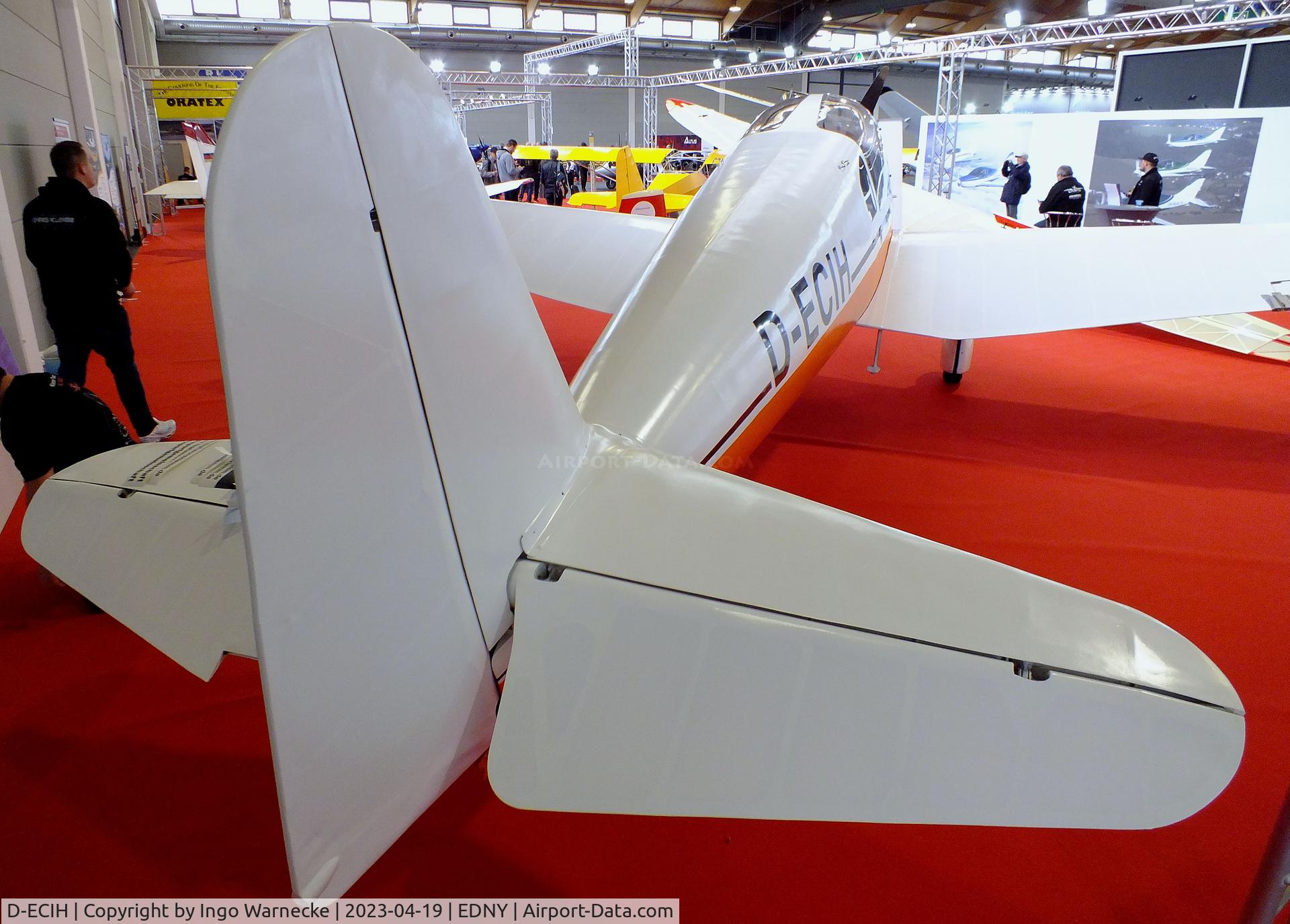 D-ECIH, 1959 Klemm Kl-107C C/N 128, Klemm Kl 107C at the AERO 2023, Friedrichshafen