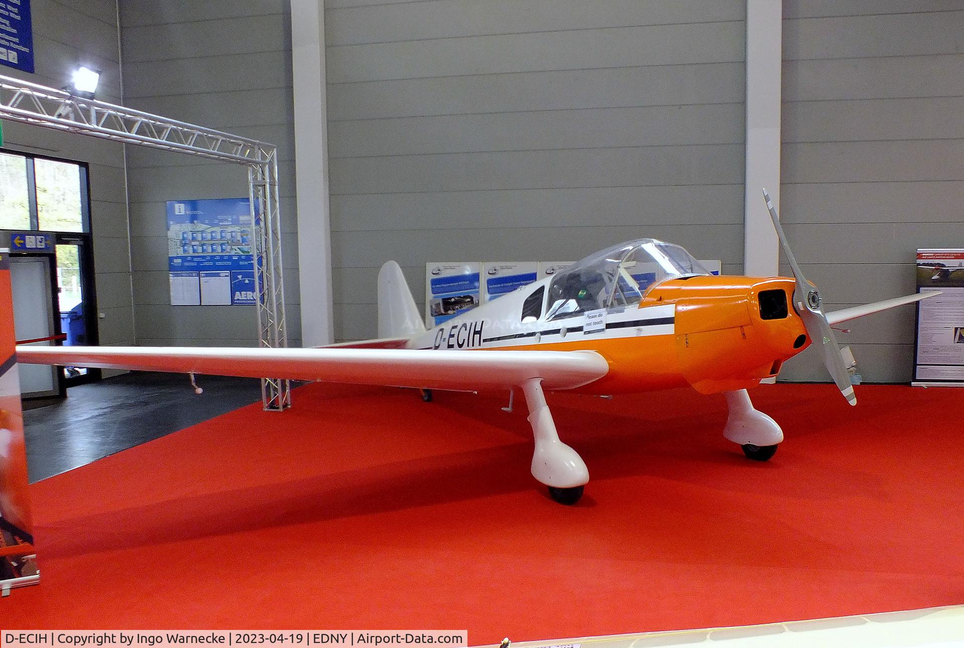 D-ECIH, 1959 Klemm Kl-107C C/N 128, Klemm Kl 107C at the AERO 2023, Friedrichshafen