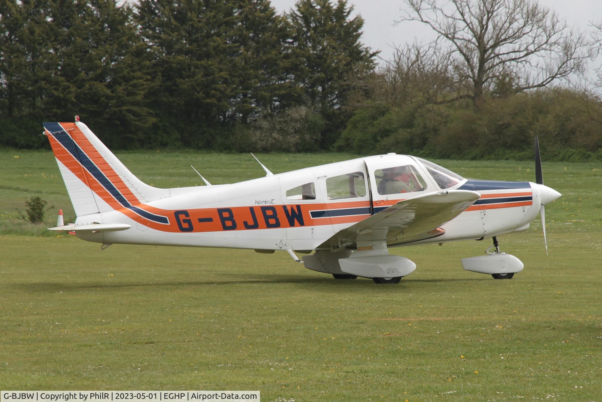 G-BJBW, 1981 Piper PA-28-161 Cherokee Warrior II C/N 28-8116280, G-BJBW 1981 Piper PA-28 Cherokee Warrior ll Popham