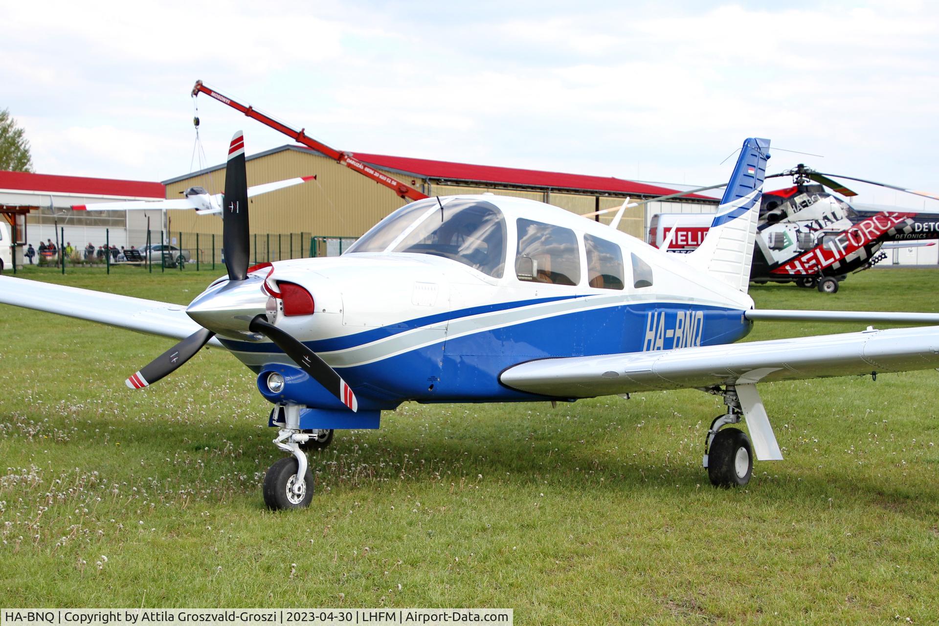 HA-BNQ, 1977 Piper PA-28R-201T Cherokee Arrow III C/N 28R-7703212, LHFM - Fertöszentmiklós Meidl-Airport, Hungary - Skyview Airshow 2023