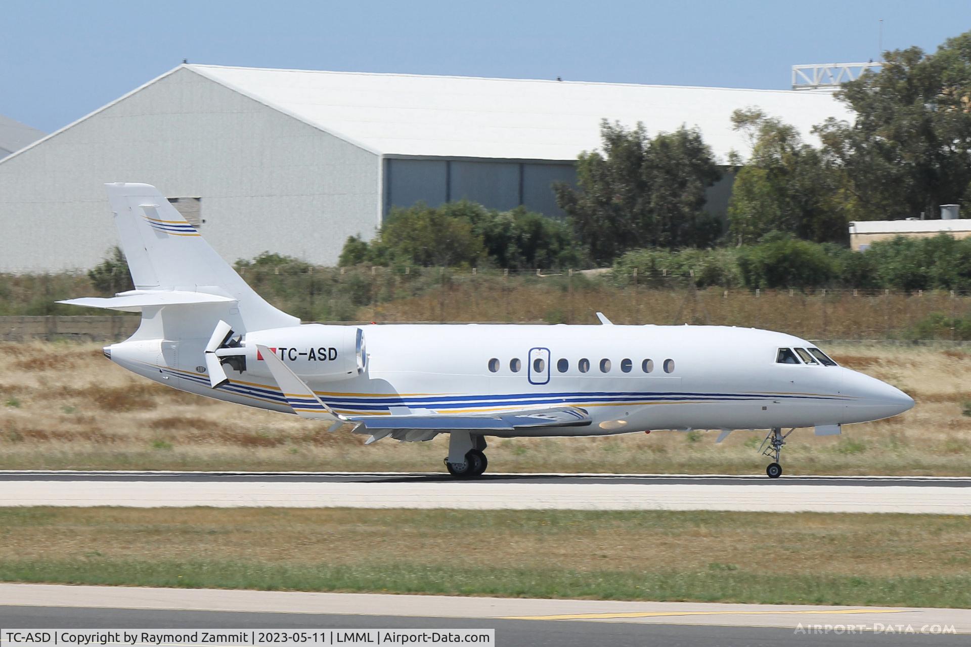 TC-ASD, Dassault Falcon 2000LX C/N 316, Dassault Falcon 2000LX TC-ASD