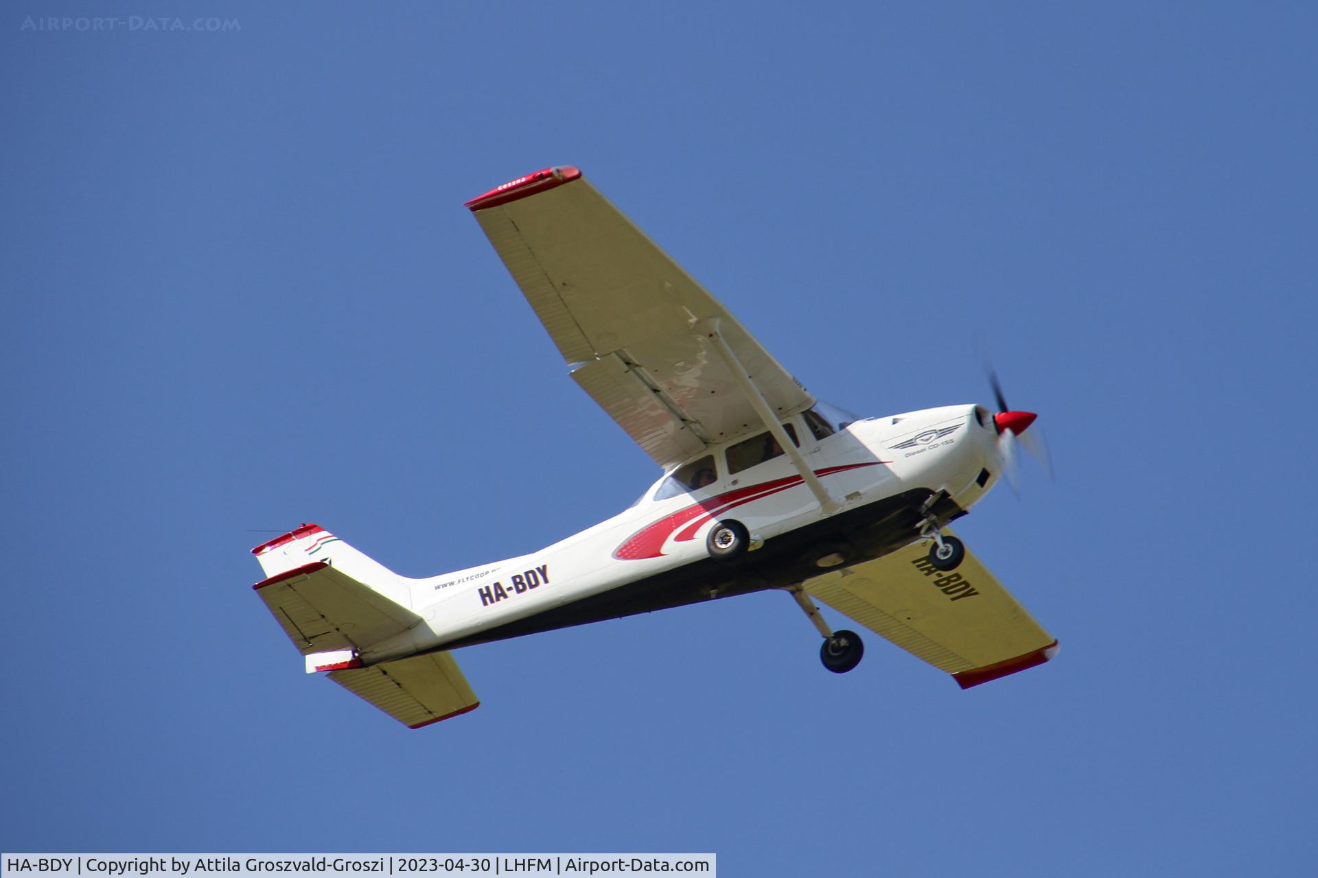 HA-BDY, Reims F172M Skyhawk Diesel Skyhawk C/N 01160, LHFM - Fertöszentmiklós Meidl-Airport, Hungary - Skyview Airshow 2023