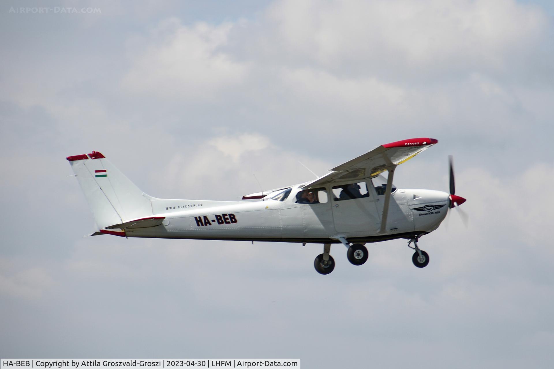 HA-BEB, 1978 Reims F172N Skyhawk Diesel Skyhawk C/N F172-01745, LHFM - Fertöszentmiklós Meidl-Airport, Hungary - Skyview Airshow 2023