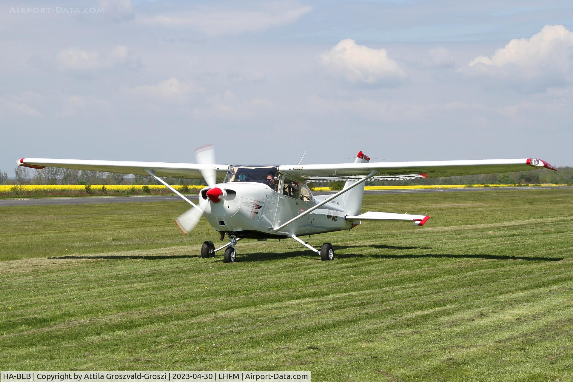 HA-BEB, 1978 Reims F172N Skyhawk Diesel Skyhawk C/N F172-01745, LHFM - Fertöszentmiklós Meidl-Airport, Hungary - Skyview Airshow 2023