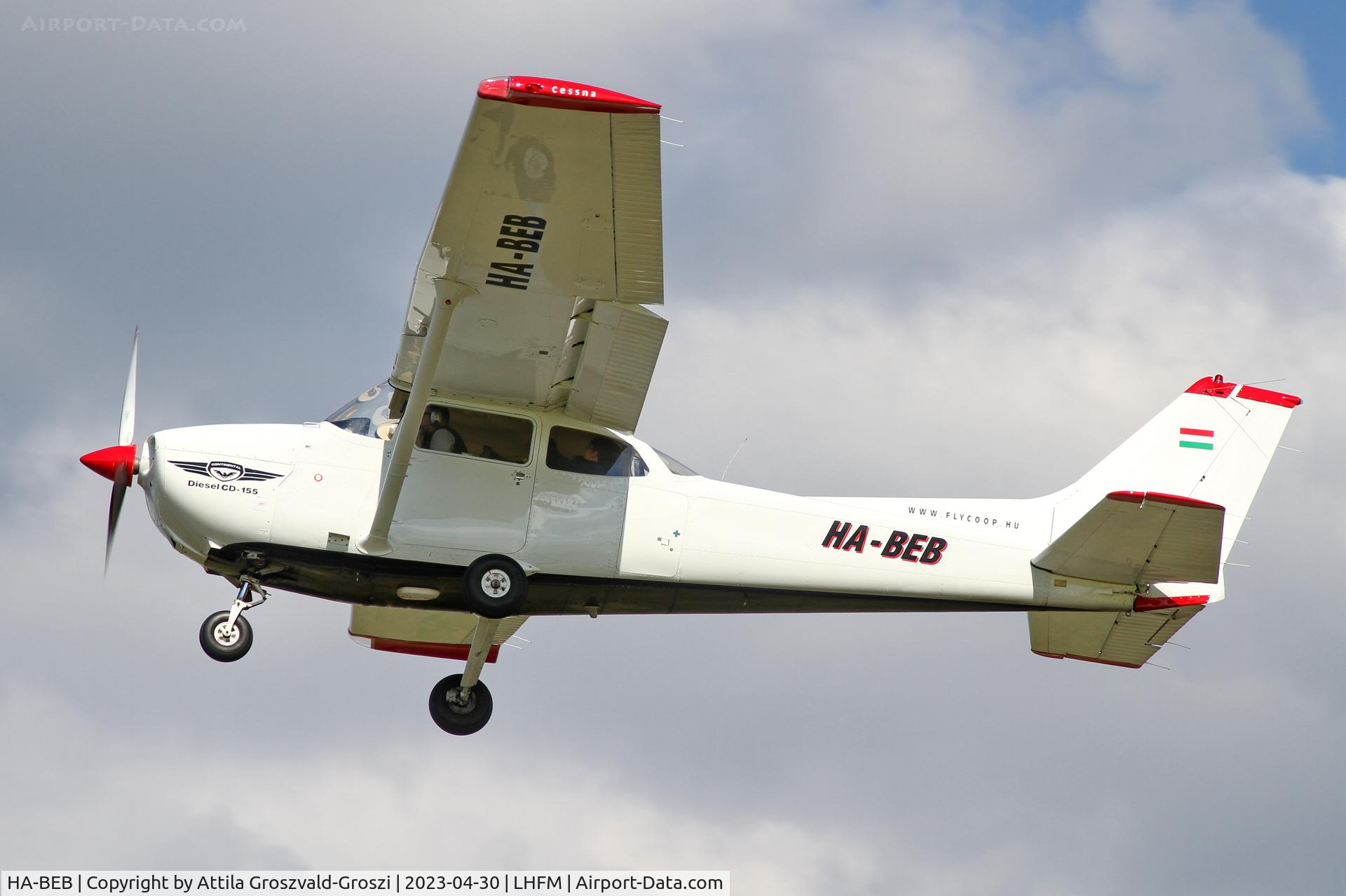 HA-BEB, 1978 Reims F172N Skyhawk Diesel Skyhawk C/N F172-01745, LHFM - Fertöszentmiklós Meidl-Airport, Hungary - Skyview Airshow 2023