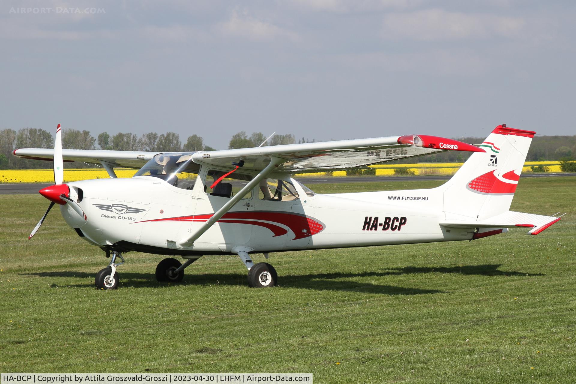 HA-BCP, 1974 Reims F172M Skyhawk Diesel Skyhawk C/N 1167, LHFM - Fertöszentmiklós Meidl-Airport, Hungary - Skyview Airshow 2023