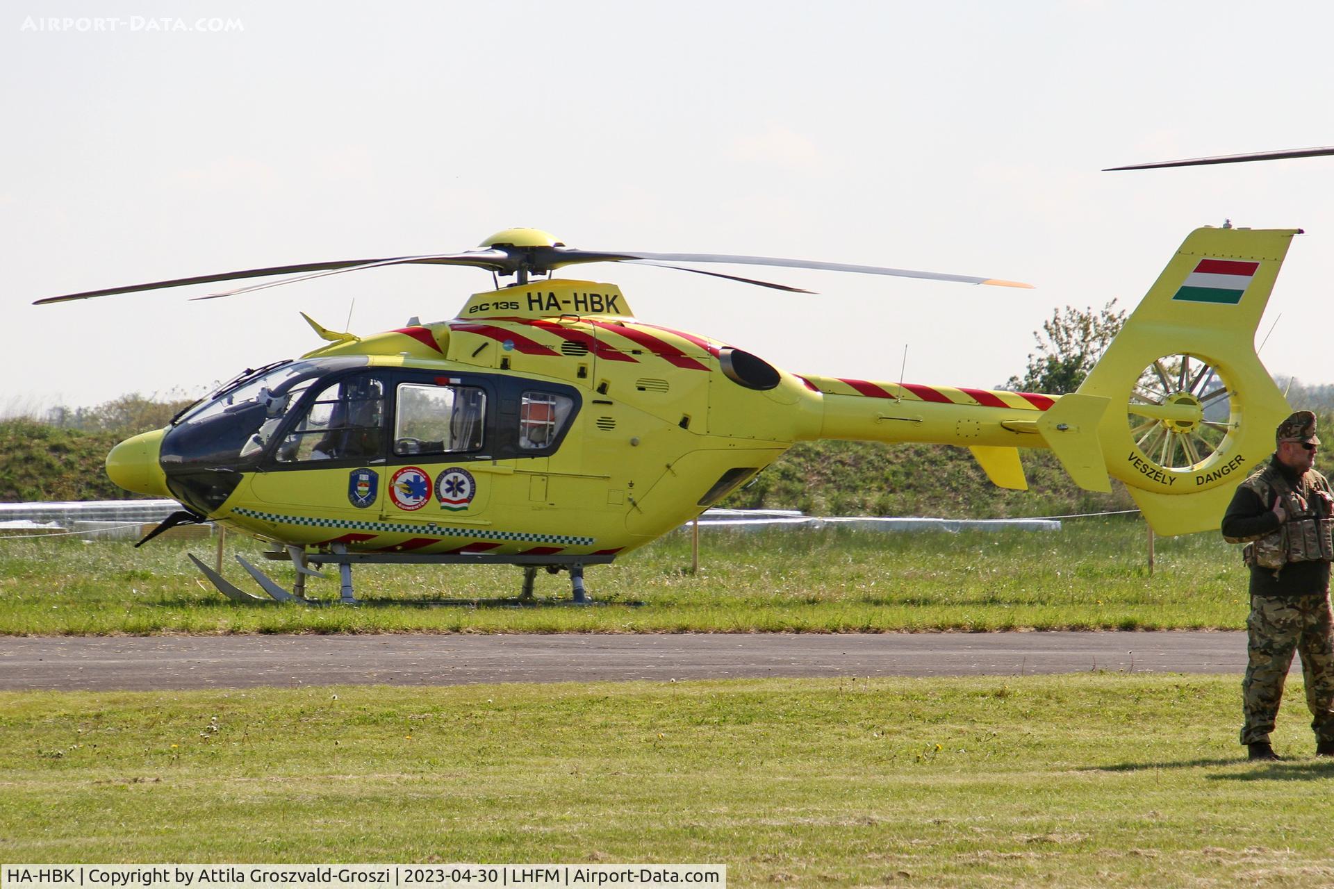 HA-HBK, 2018 Eurocopter EC-135-P2+ C/N 0393, LHFM - Fertöszentmiklós Meidl-Airport, Hungary - Skyview Airshow 2023