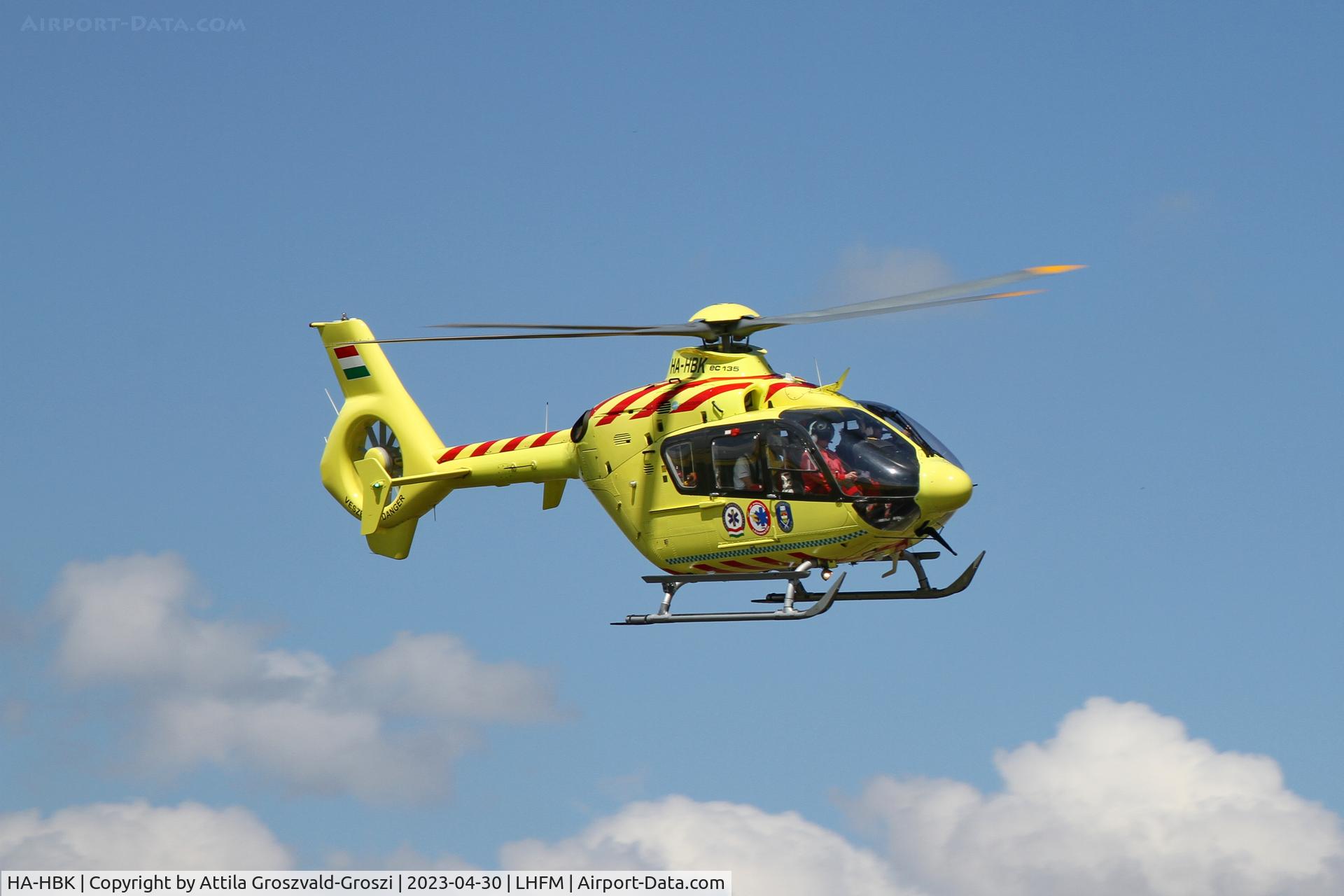 HA-HBK, 2018 Eurocopter EC-135-P2+ C/N 0393, LHFM - Fertöszentmiklós Meidl-Airport, Hungary - Skyview Airshow 2023
