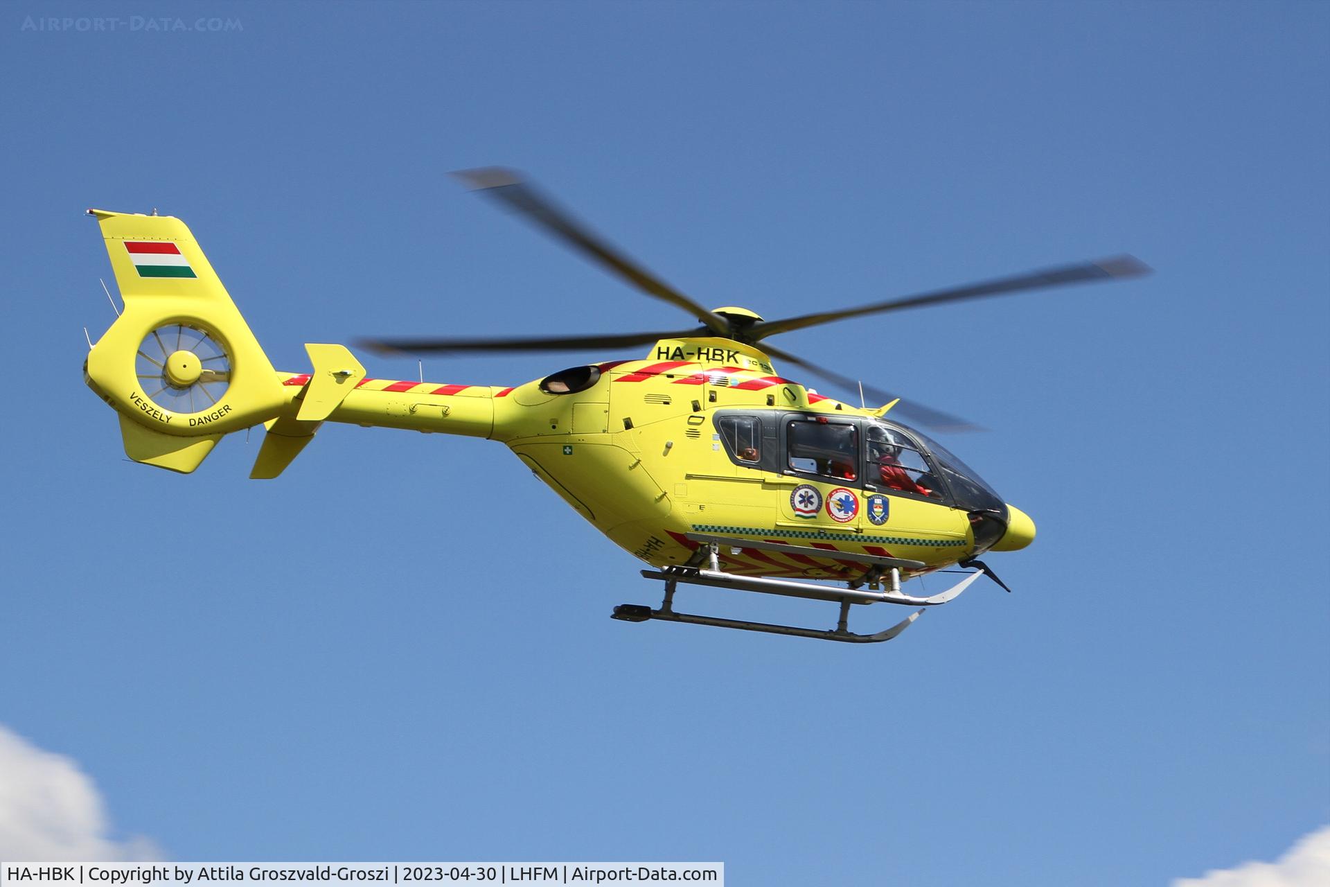 HA-HBK, 2018 Eurocopter EC-135-P2+ C/N 0393, LHFM - Fertöszentmiklós Meidl-Airport, Hungary - Skyview Airshow 2023