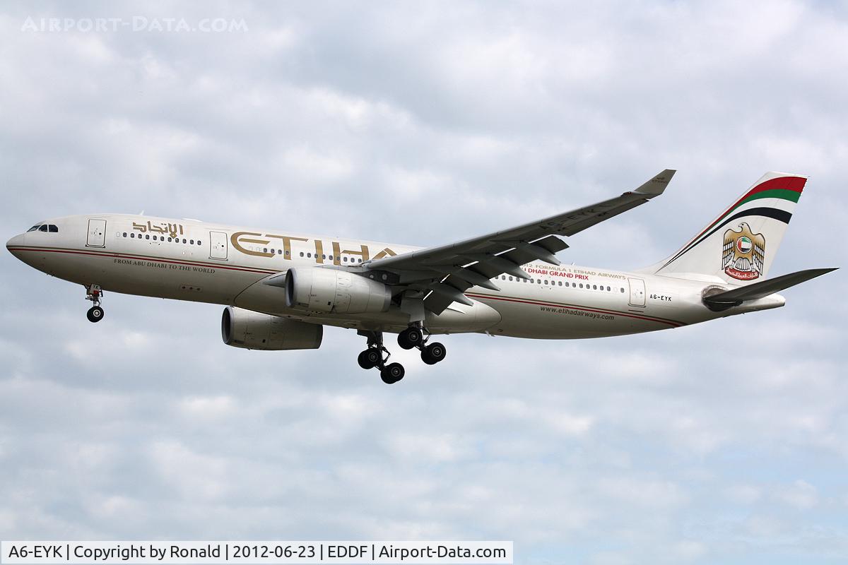 A6-EYK, 2006 Airbus A330-243 C/N 788, at fra