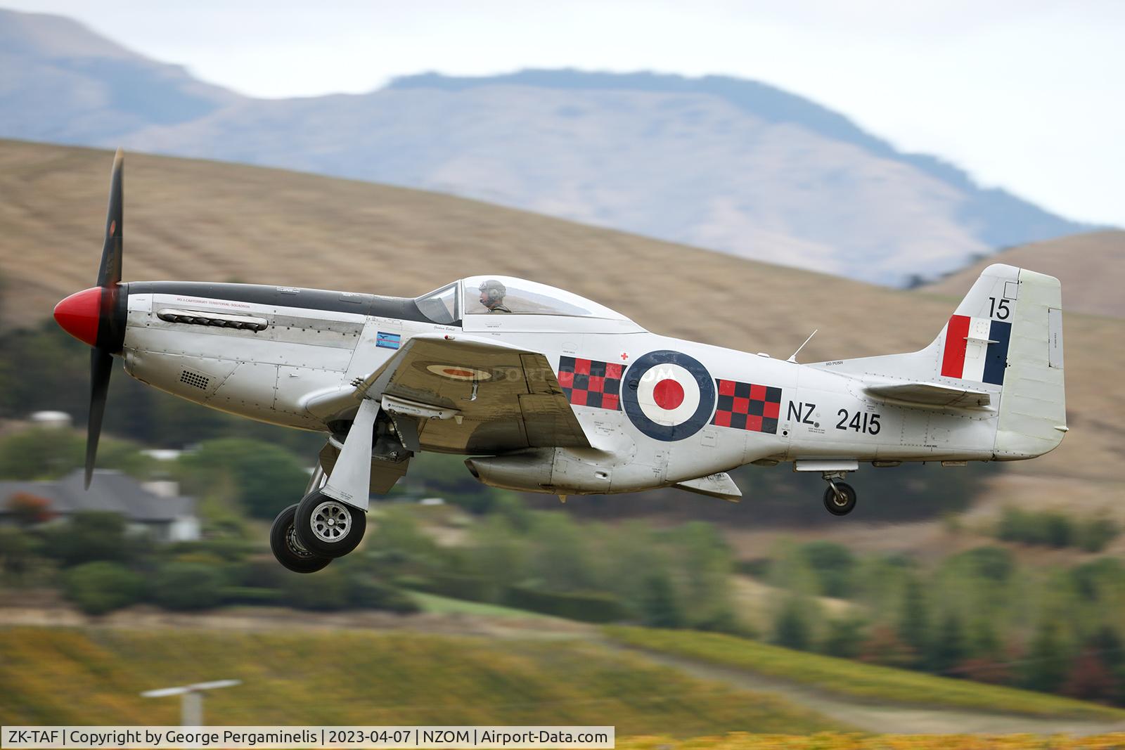 ZK-TAF, North American P-51D Mustang C/N 122-41369, Classic Fighters Airshow 2023.