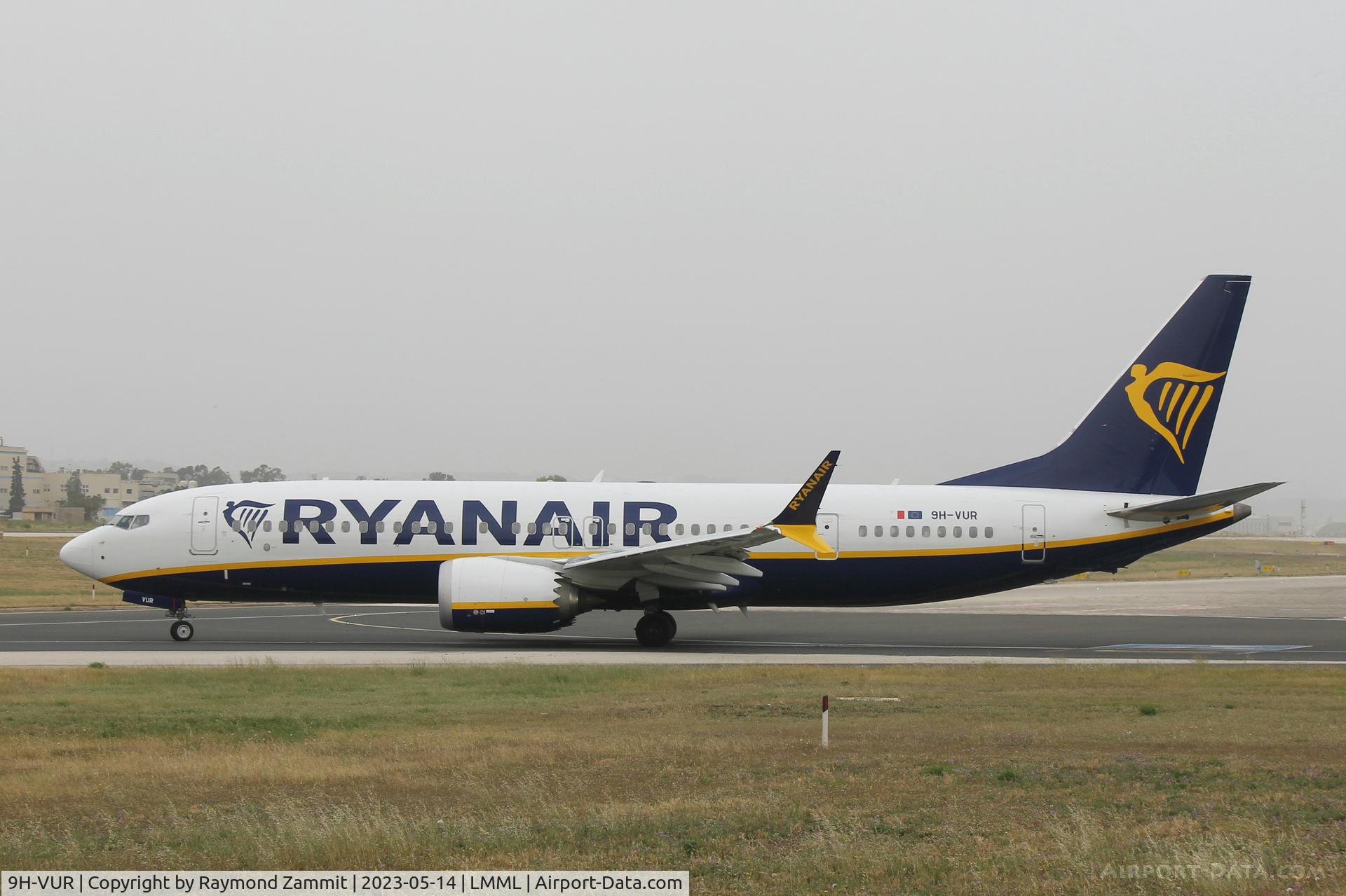9H-VUR, 2021 Boeing 737-8-200 MAX C/N 62325, B737-8 MAX 9H-VUR Malta Air