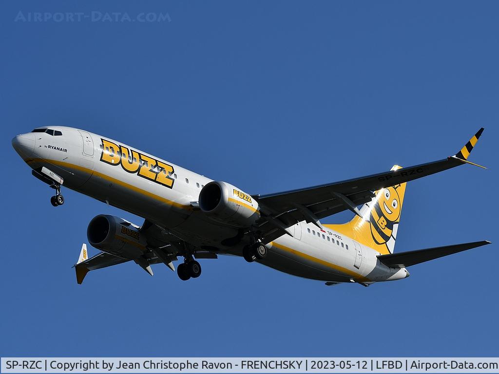 SP-RZC, 2019 Boeing 737-8-200 MAX C/N 62315, Krakow (KRK)	Bordeaux (BOD)	FR9834