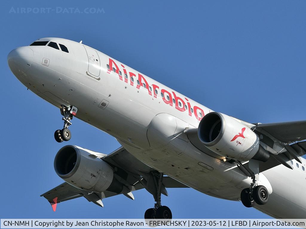 CN-NMH, 2012 Airbus A320-214 C/N 5143, Fes (FEZ)	Bordeaux (BOD)	3O301