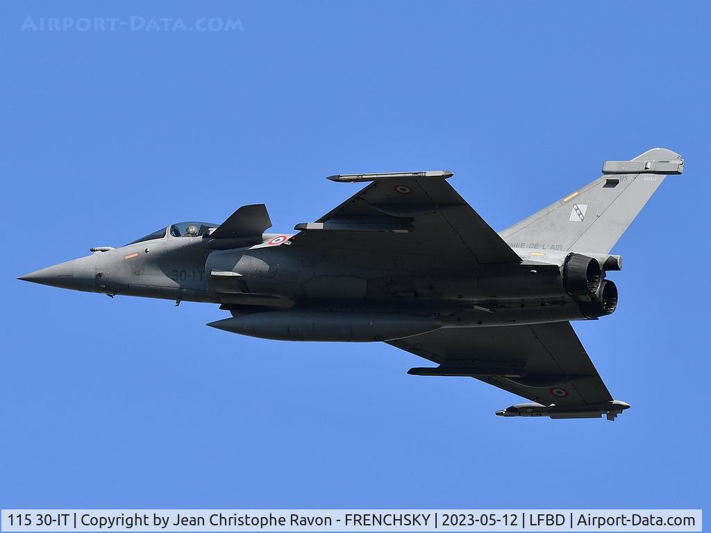 115 30-IT, 2009 Dassault Rafale C C/N 115, France Air Force