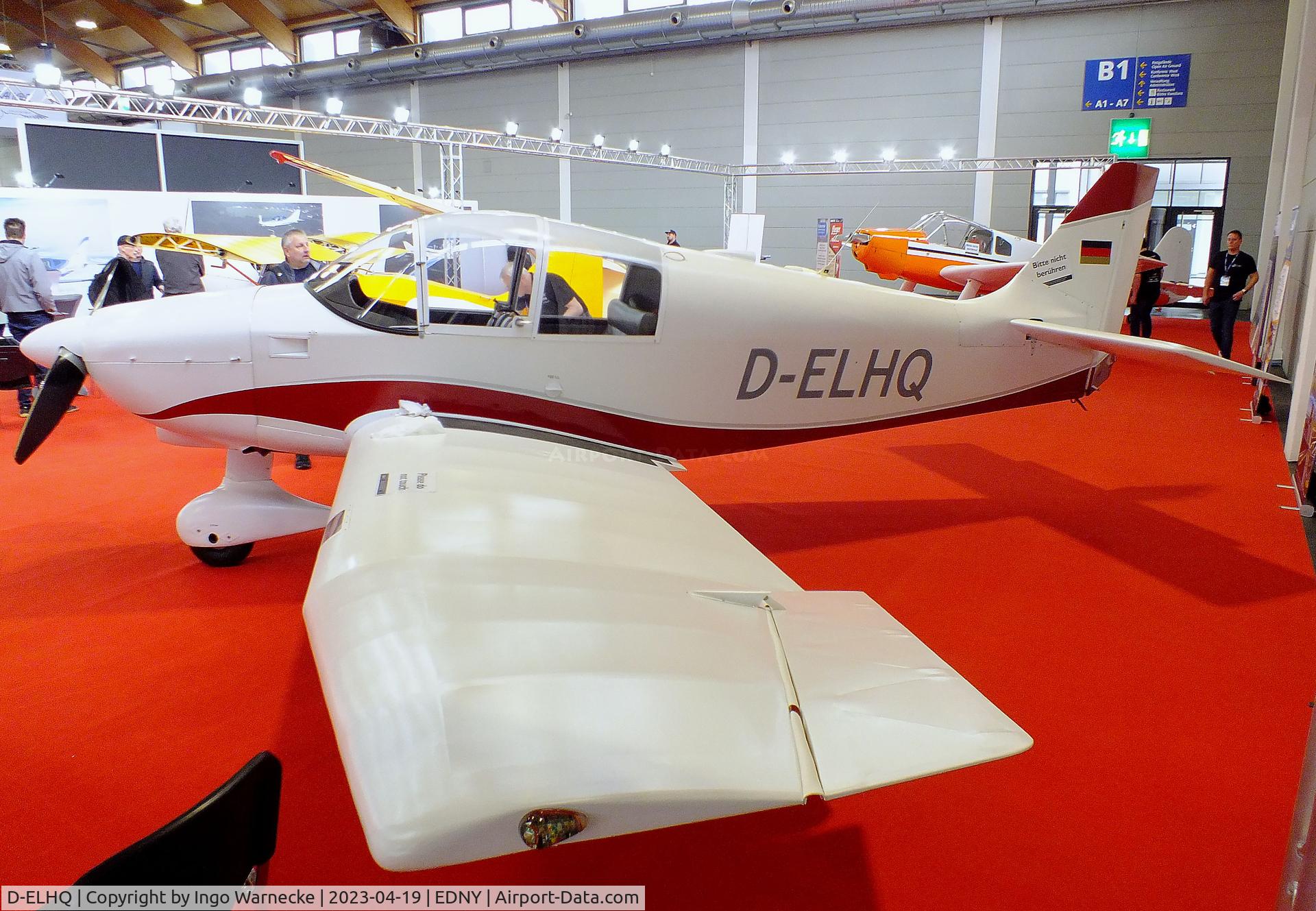 D-ELHQ, Robin DR-300-108 2+2 C/N 599, Robin DR.300-108 at the AERO 2023, Friedrichshafen