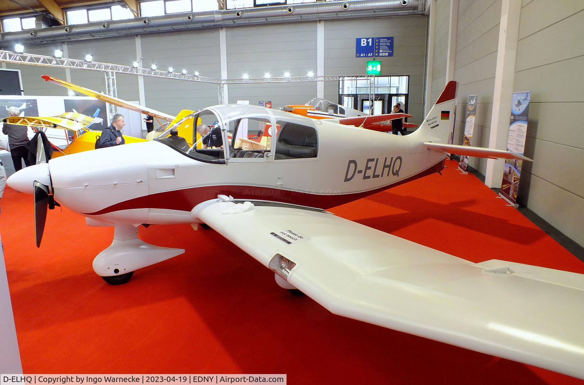 D-ELHQ, Robin DR-300-108 2+2 C/N 599, Robin DR.300-108 at the AERO 2023, Friedrichshafen
