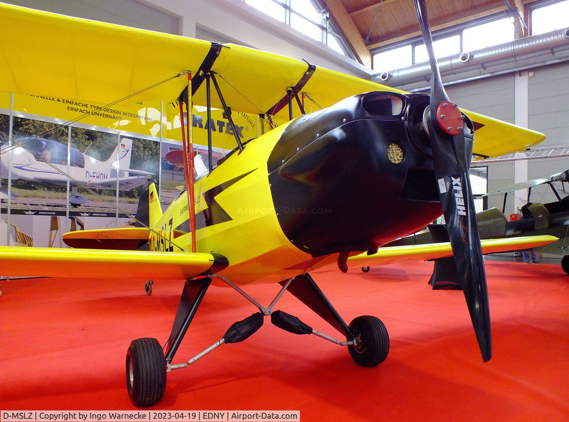 D-MSLZ, Tiger Cub Developments Sherwood Ranger RL-5 C/N Not found D-MSLZ, Tiger Cub Developments Sherwood Ranger DS 22 at the AERO 2023, Friedrichshafen