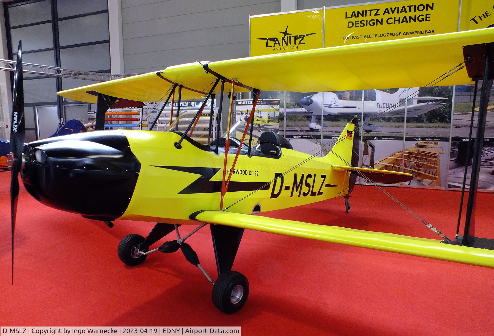 D-MSLZ, Tiger Cub Developments Sherwood Ranger RL-5 C/N Not found D-MSLZ, Tiger Cub Developments Sherwood Ranger DS 22 at the AERO 2023, Friedrichshafen