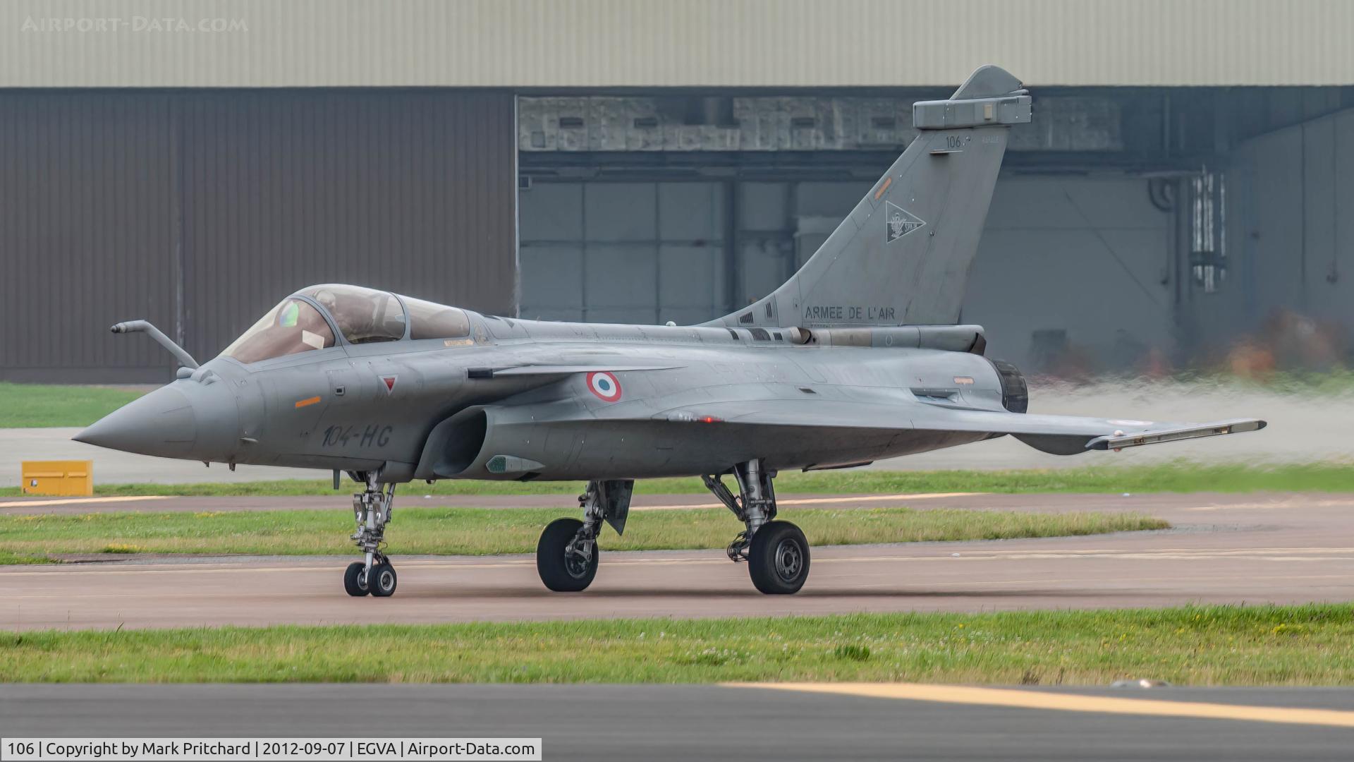 106, 2007 Dassault Rafale C C/N 106, shot at RIAT 2012