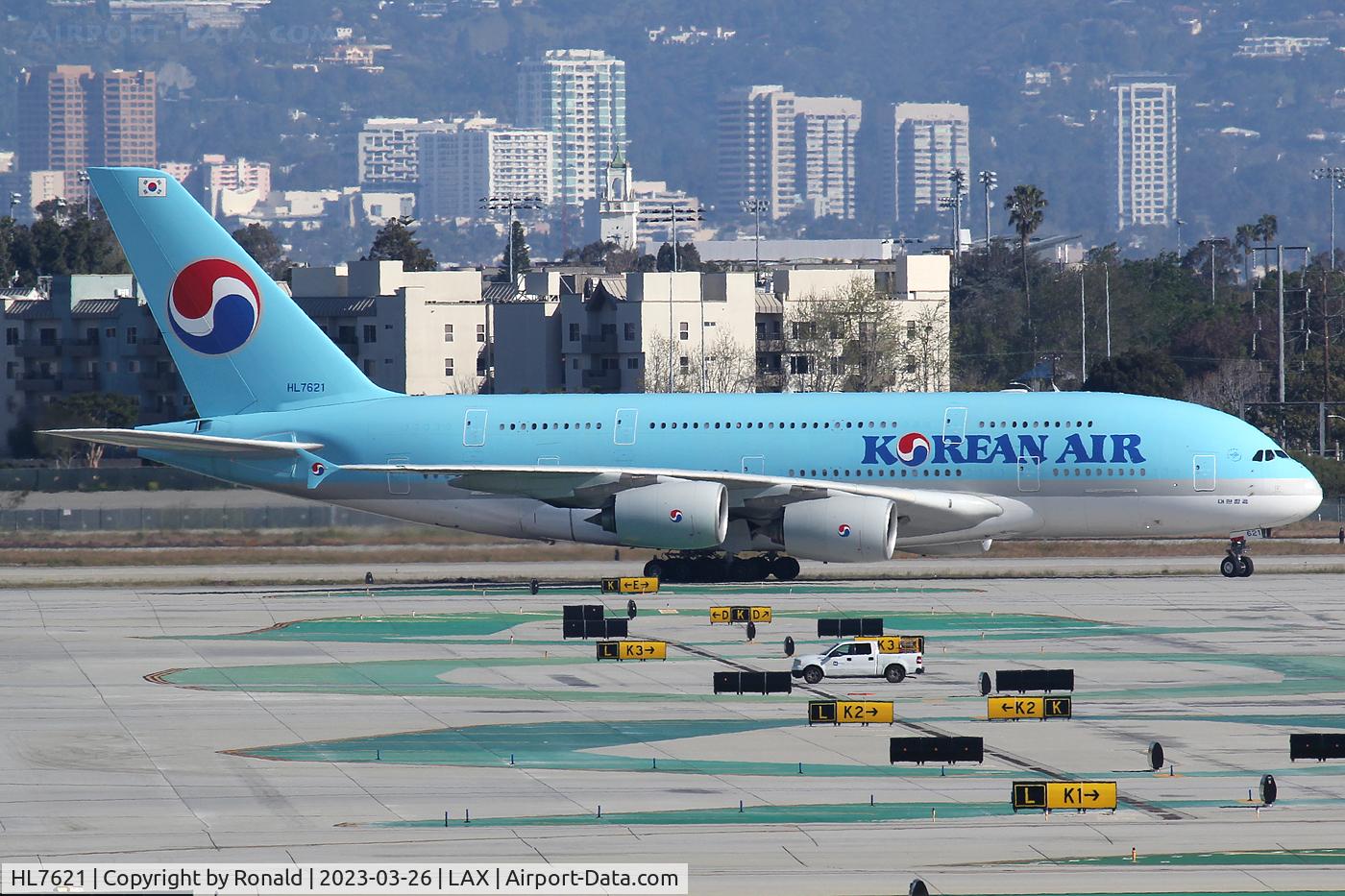 HL7621, 2012 Airbus A380-861 C/N 0126, at lax