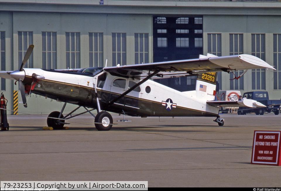 79-23253, 1979 Pilatus UV-20A Chiricahua C/N 802, Aviation Section, Berlin Brigade. USArmy Berlin 79-93