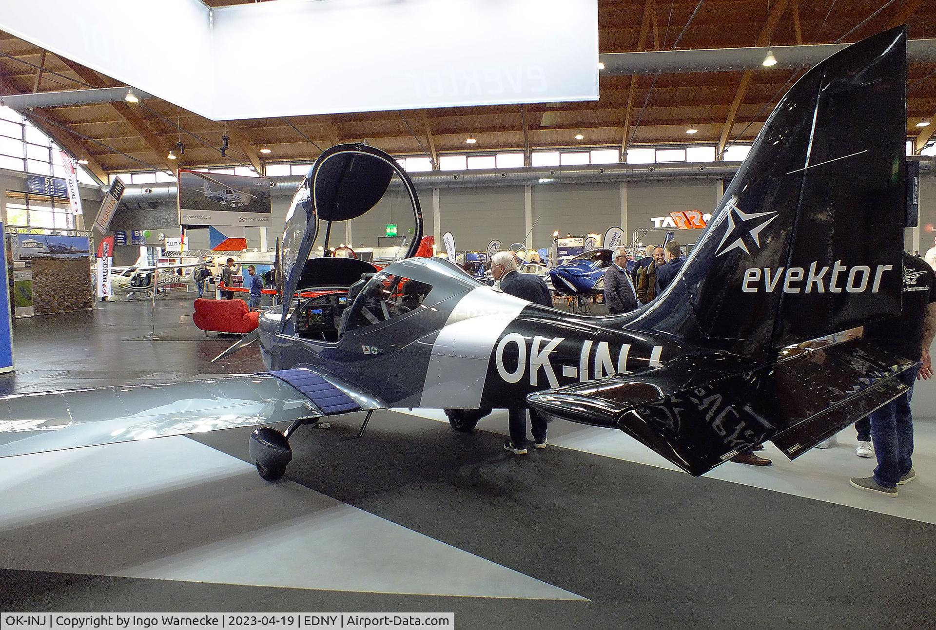 OK-INJ, 2022 Evektor EV-97 SportStar RTC C/N 2022-2201, Evektor EV-97 SportStar RTC at the AERO 2023, Friedrichshafen