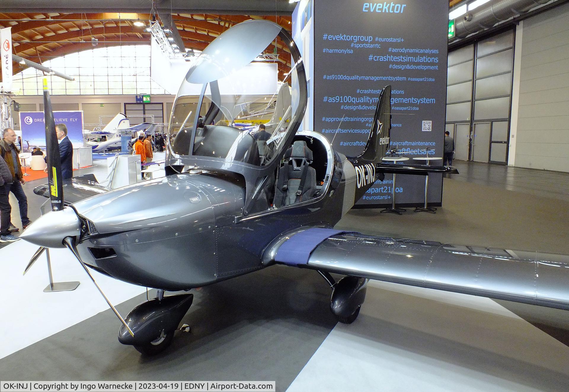 OK-INJ, 2022 Evektor EV-97 SportStar RTC C/N 2022-2201, Evektor EV-97 SportStar RTC at the AERO 2023, Friedrichshafen