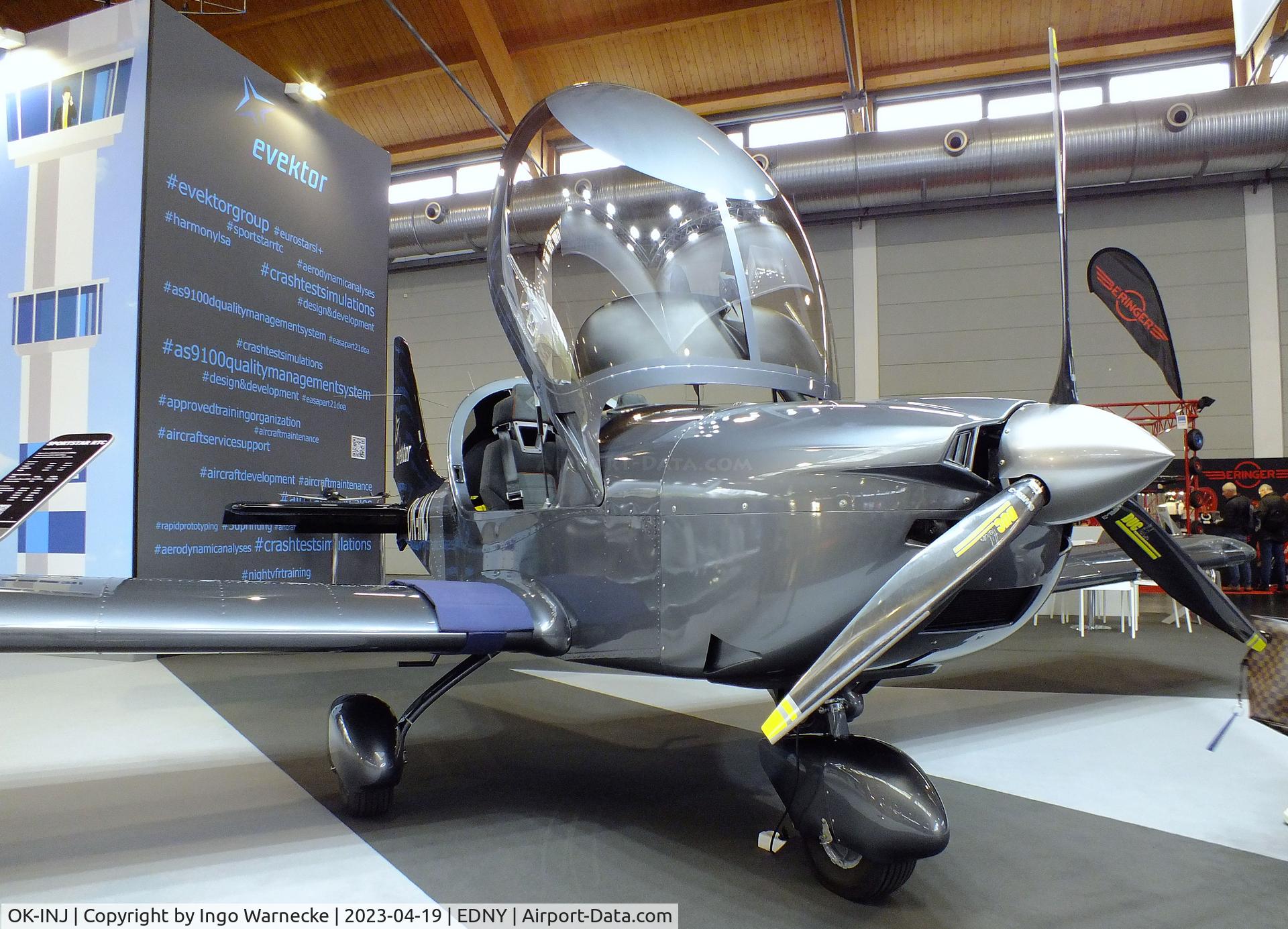 OK-INJ, 2022 Evektor EV-97 SportStar RTC C/N 2022-2201, Evektor EV-97 SportStar RTC at the AERO 2023, Friedrichshafen