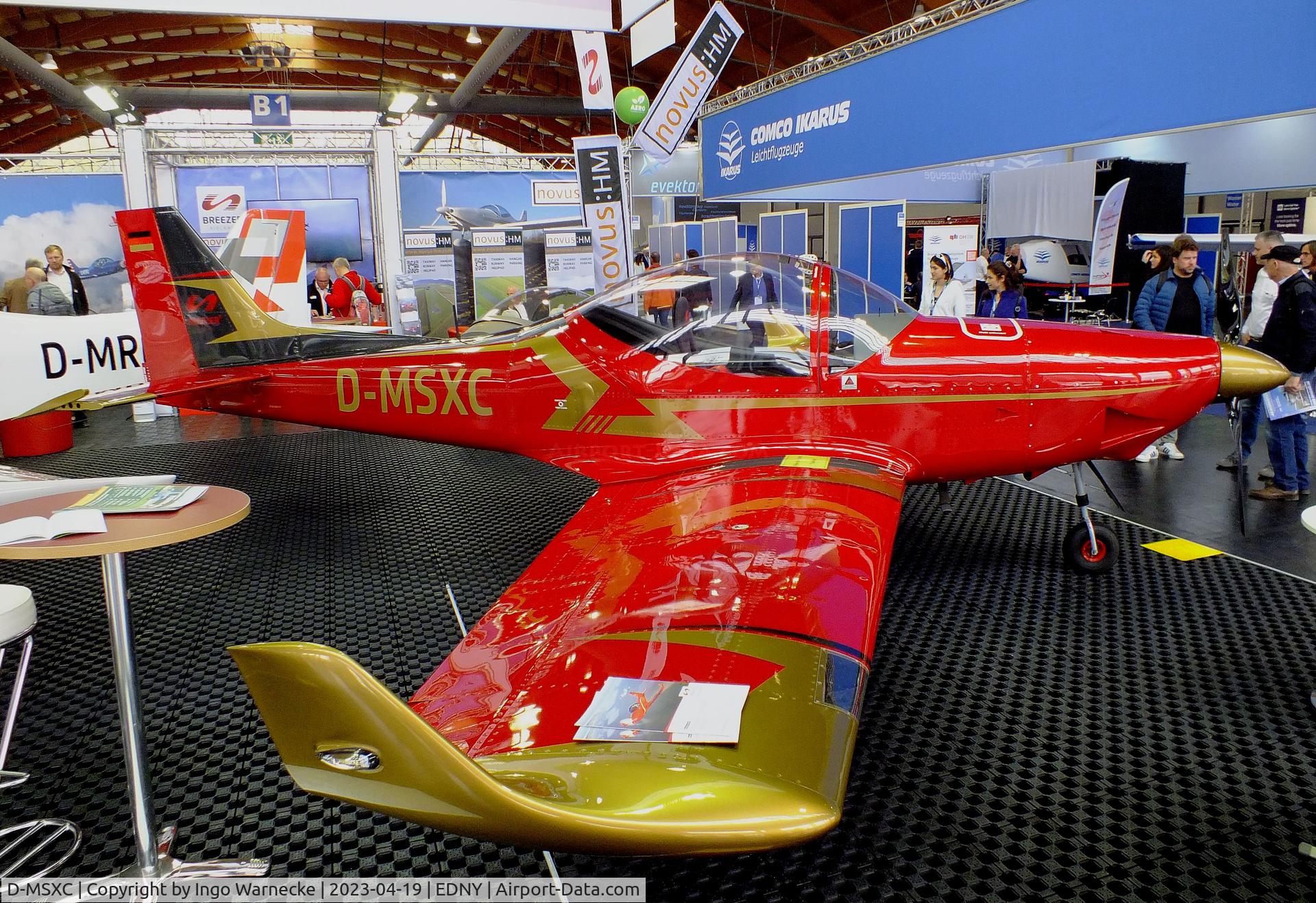 D-MSXC, 2022 Breezer Breezer UL C/N not found_D-MSXC, Breezer Aircraft Breezer UL at the AERO 2023, Friedrichshafen