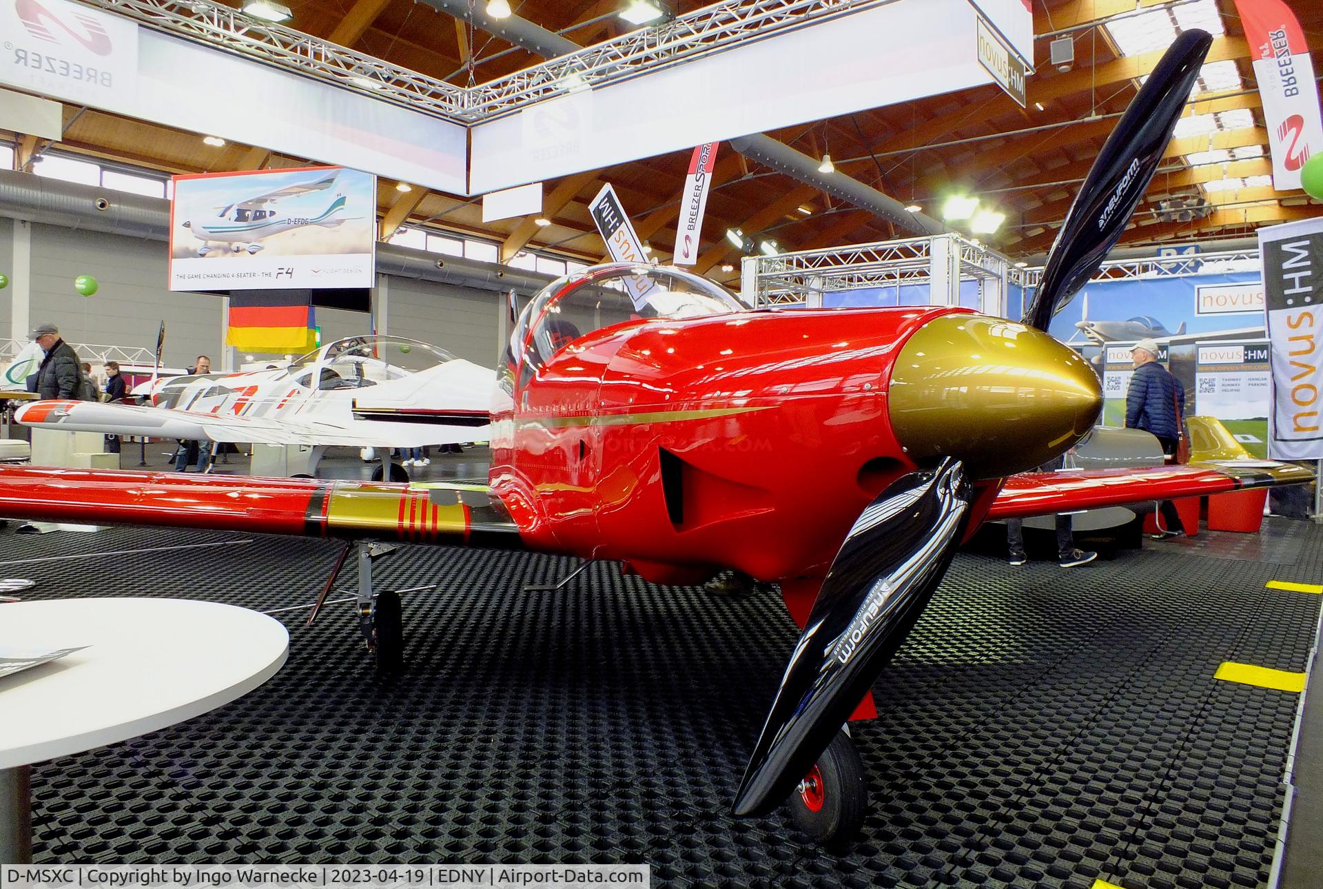 D-MSXC, 2022 Breezer Breezer UL C/N not found_D-MSXC, Breezer Aircraft Breezer UL at the AERO 2023, Friedrichshafen