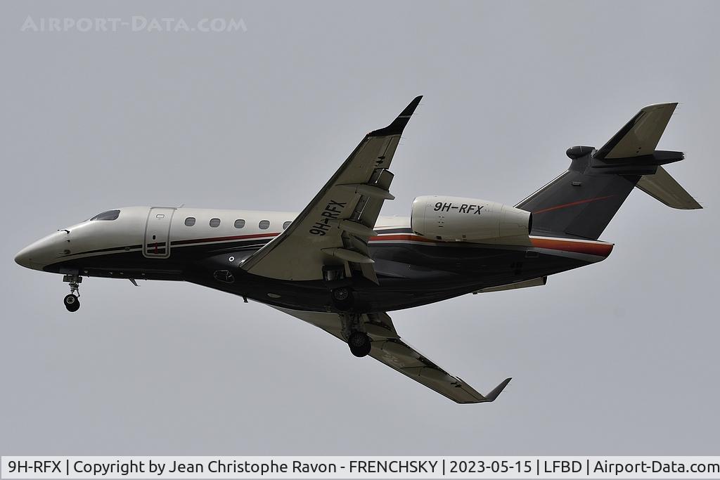 9H-RFX, 2015 Embraer EMB-550 Legacy 500 C/N 55000025, FJO52R from Heraklion HER landing runway 23