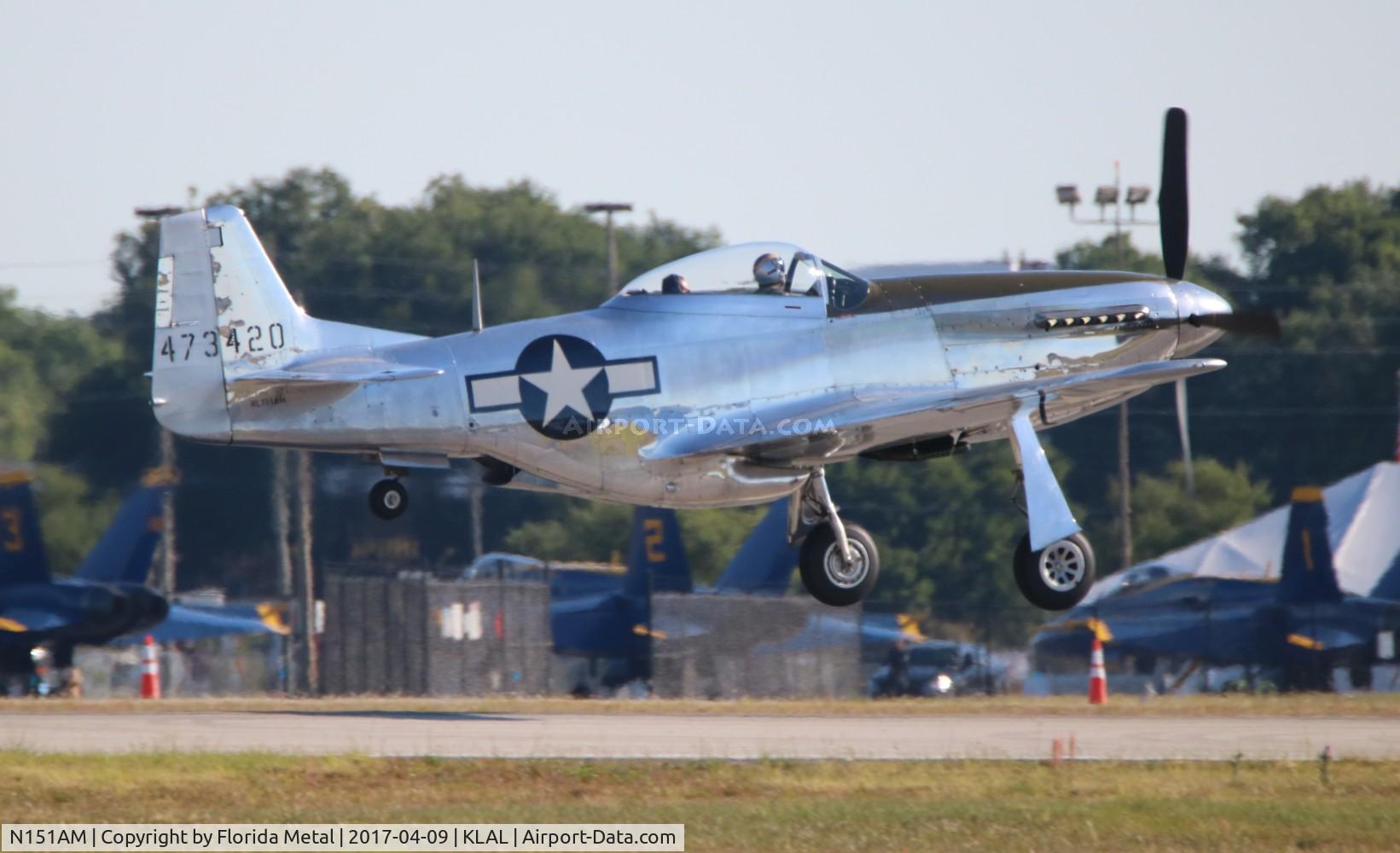 N151AM, 1944 North American P-51D Mustang C/N 122-39879, P-51D unnamed zx