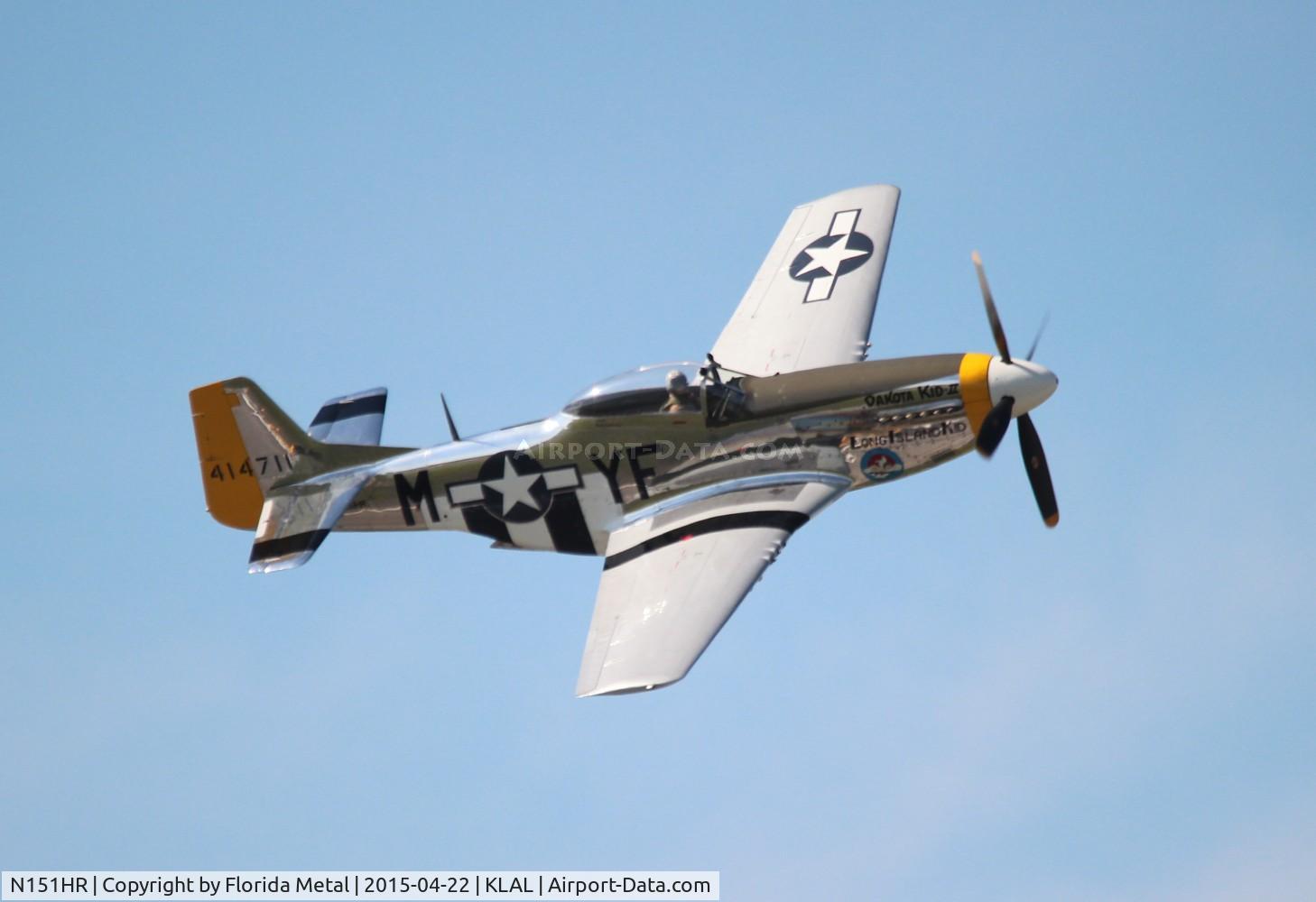 N151HR, 1945 North American P-51D Mustang C/N 12241064, P-51D Long Island Kid zx