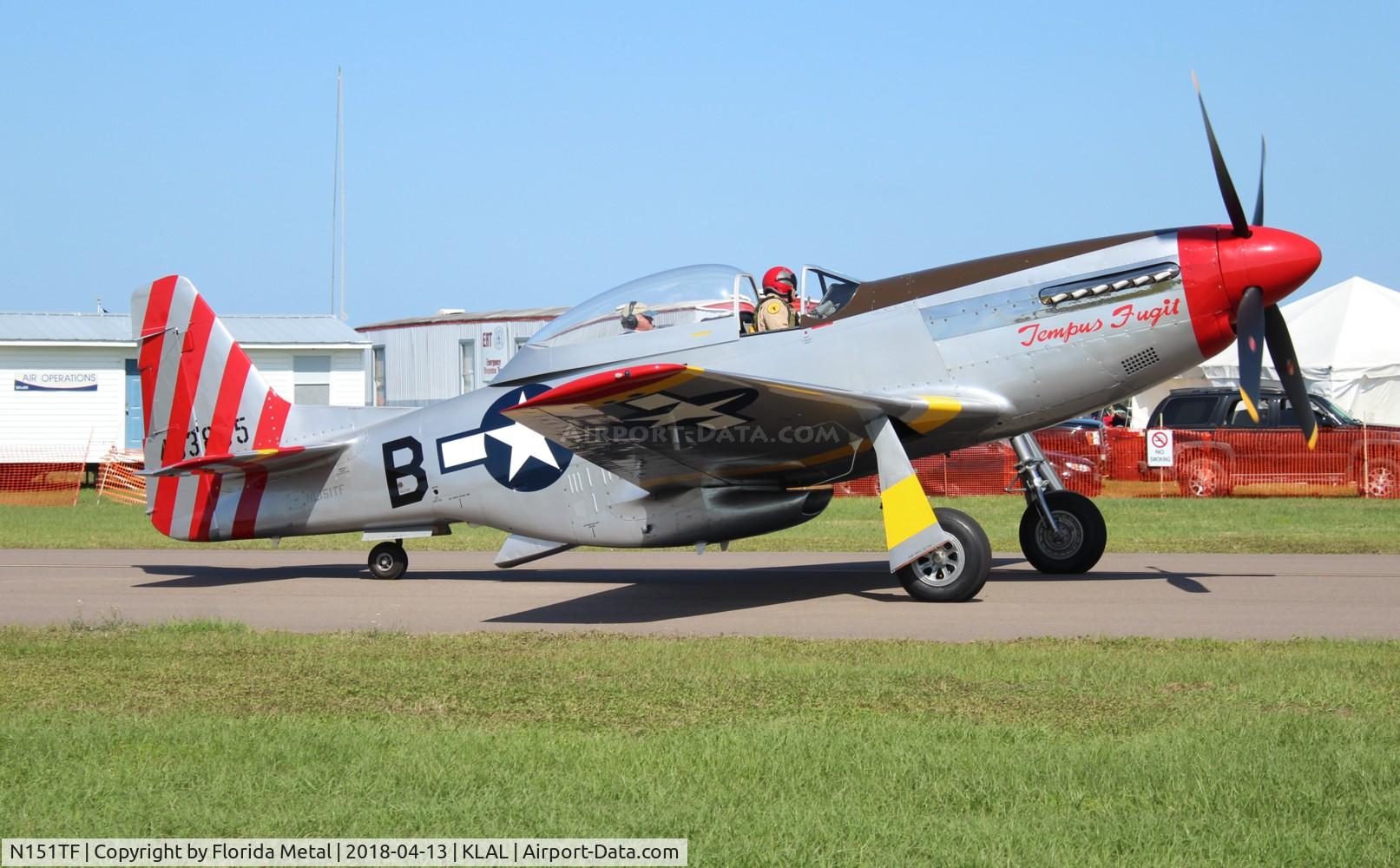 N151TF, 1944 North American P-51D Mustang C/N 122-31591 (44-63865), P-51D Tempus Fugit zx