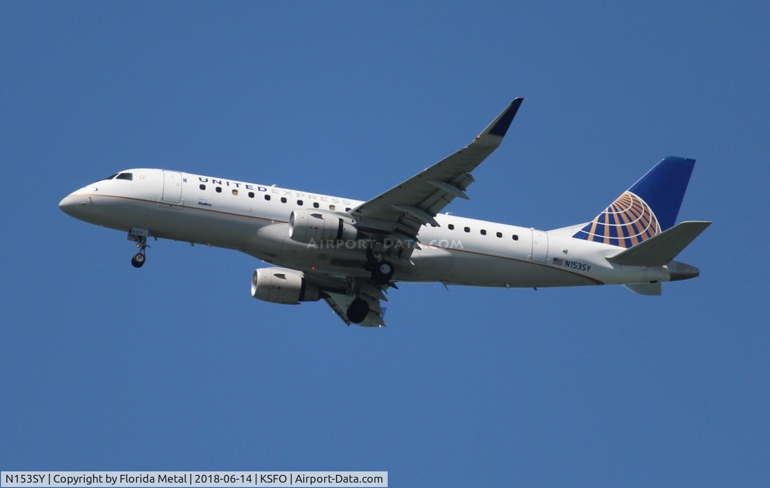 N153SY, 2016 Embraer 175LR (ERJ-170-200LR) C/N 17000553, SKW/UE E175 zx