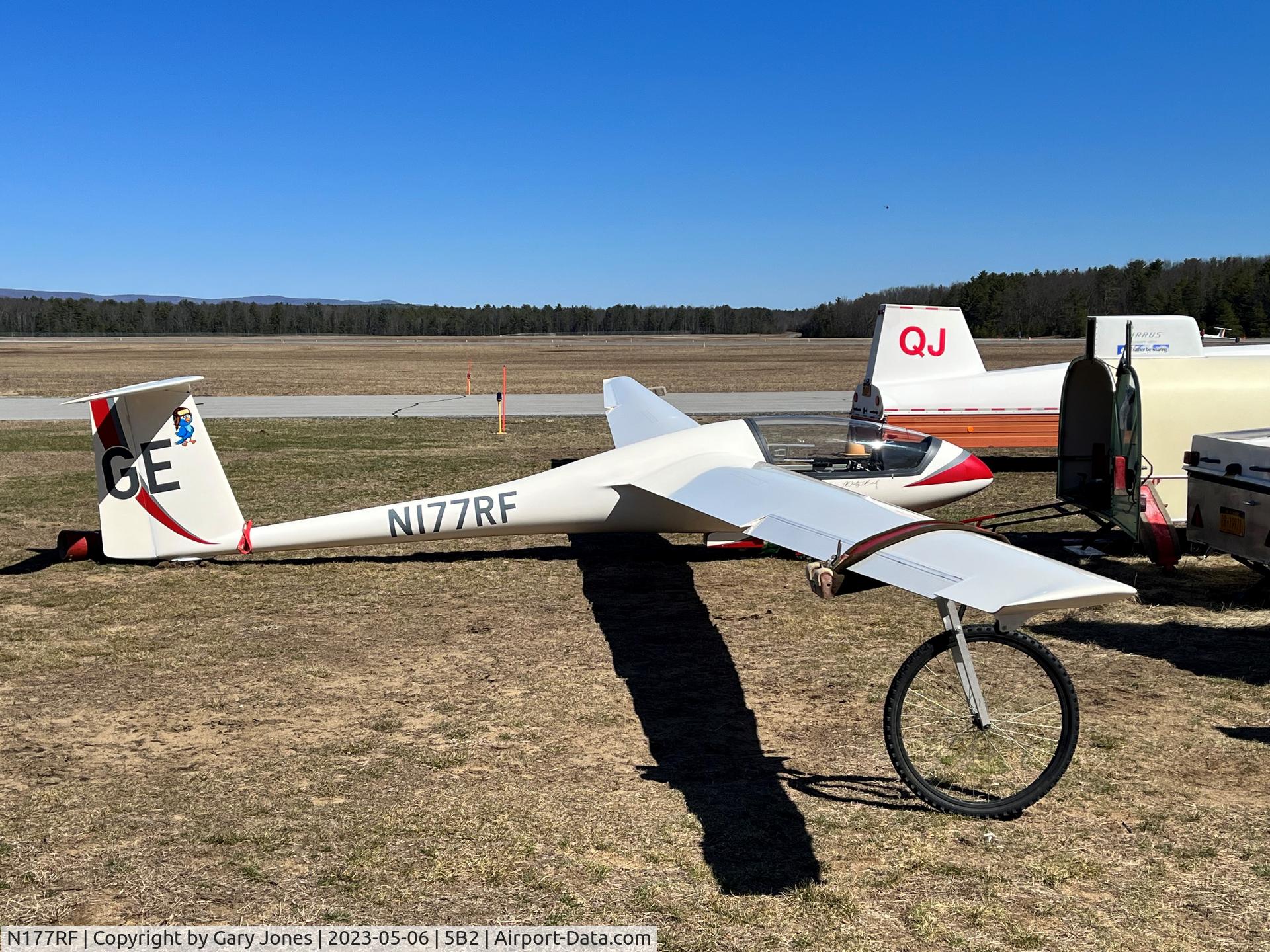 N177RF, 1972 Schempp-Hirth STANDARD CIRRUS C/N 272, N177RF with vehicle vinyl added '23
