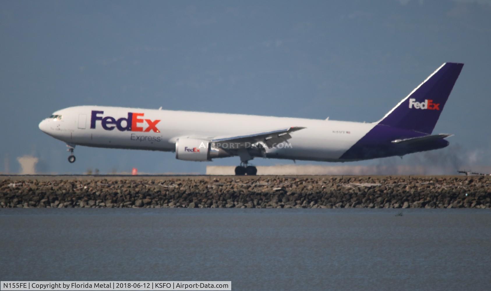 N155FE, 2018 Boeing 767-3S2F(ER) C/N 43631, FedEx 767-300F zx
