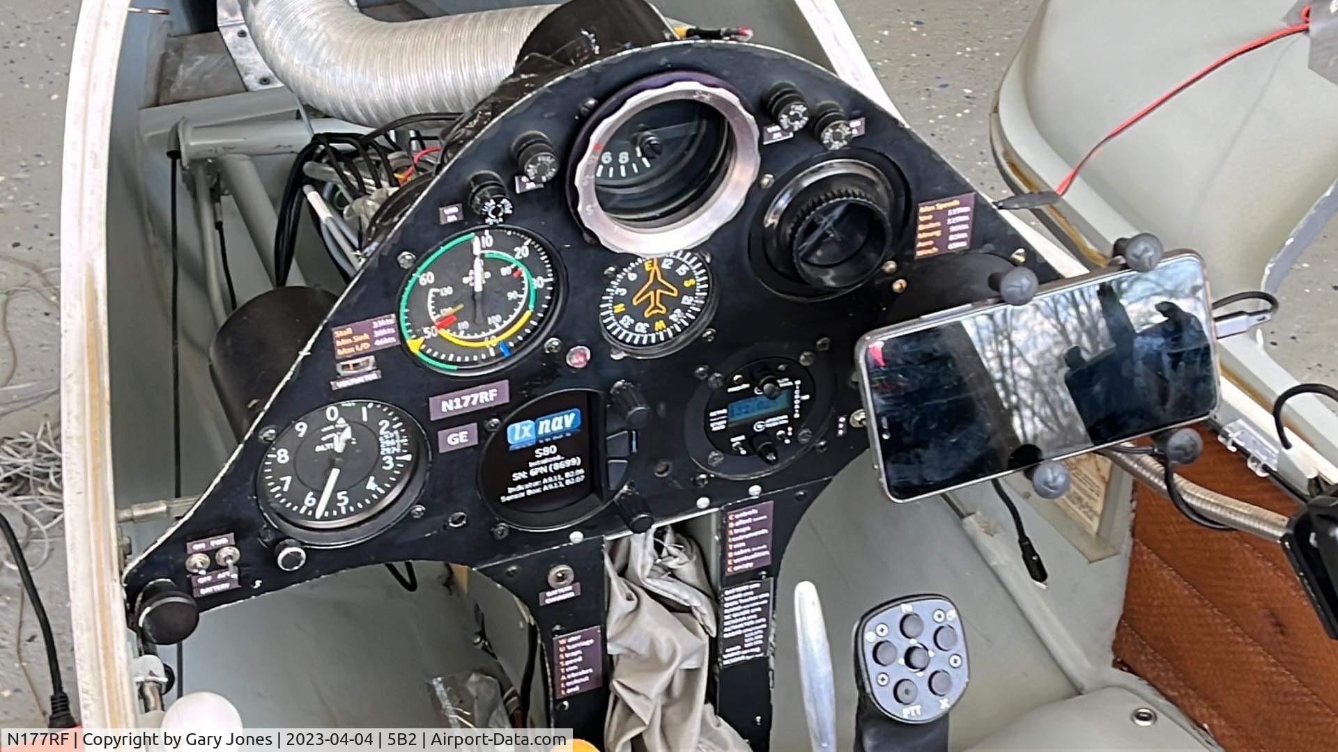 N177RF, 1972 Schempp-Hirth STANDARD CIRRUS C/N 272, Instrument panel. New LXNAV S80 vario installed.