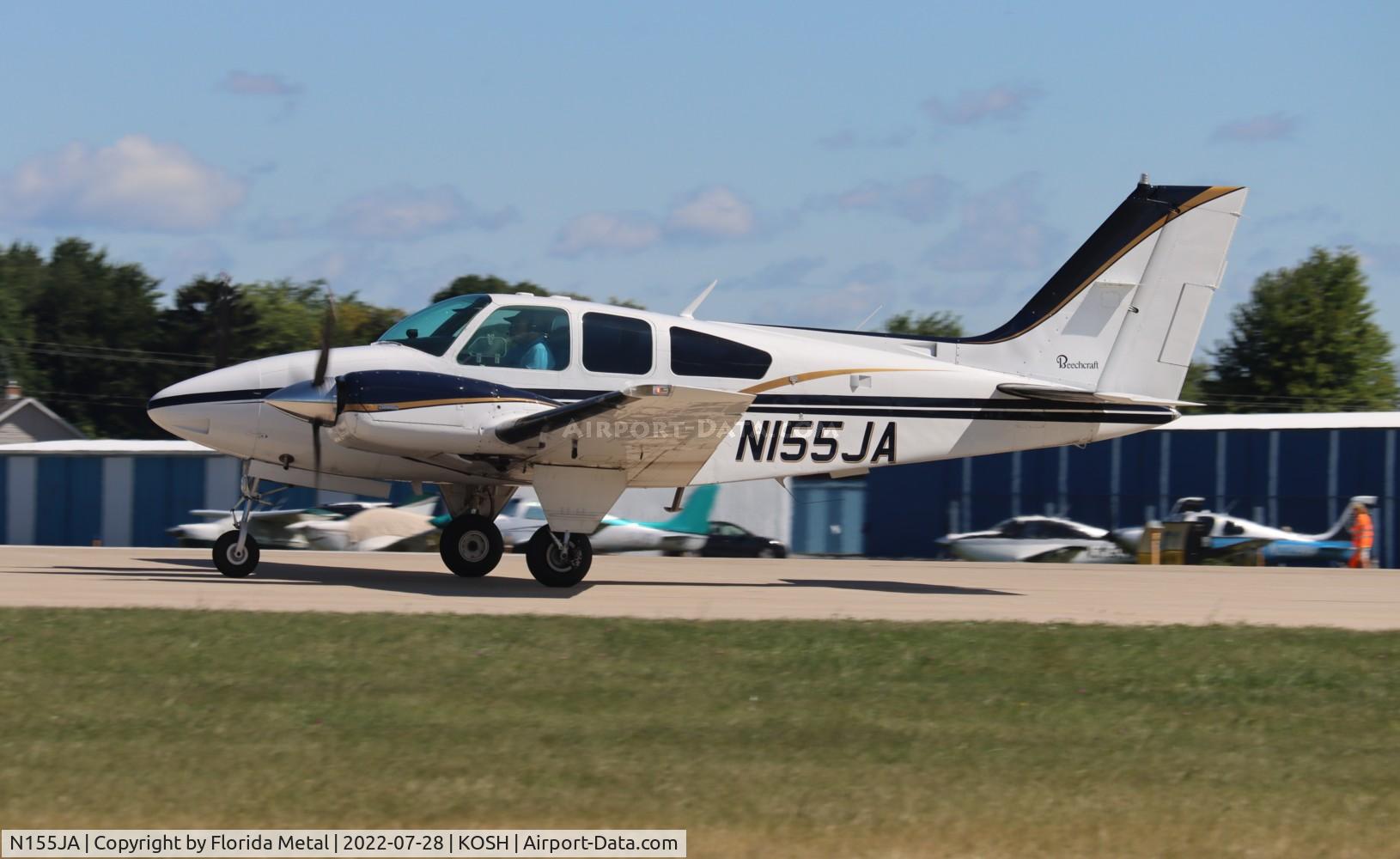 N155JA, 1976 Beech 95-B55 (T42A) Baron C/N TC-1993, Baron 55 zx