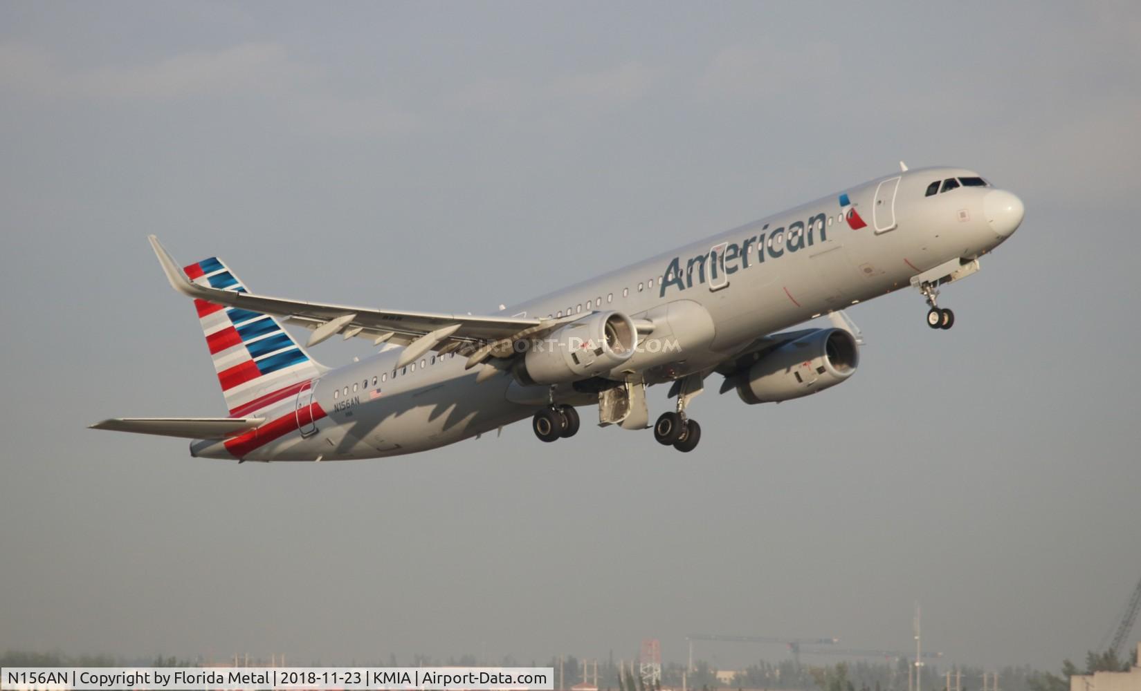 N156AN, 2016 Airbus A321-231 C/N 6983, AAL A321 zx