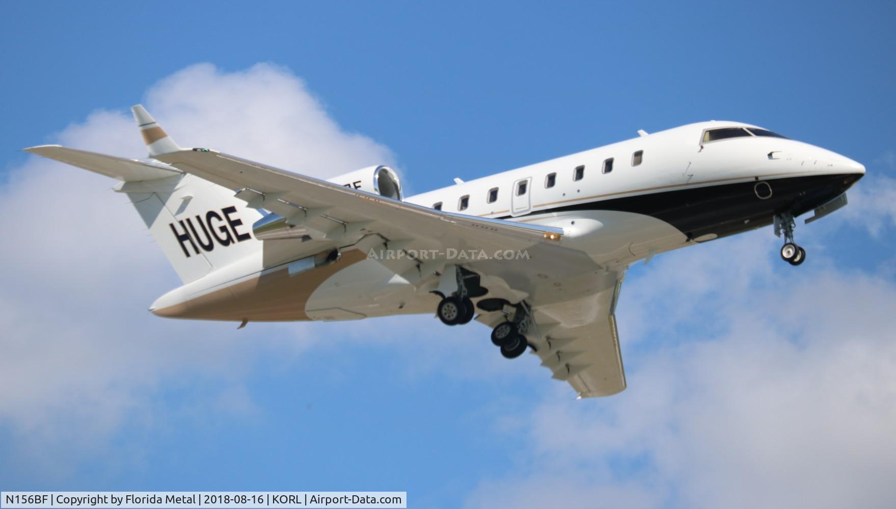 N156BF, 2012 Bombardier Challenger 605 (CL-600-2B16) C/N 5912, Challenger 605 zx