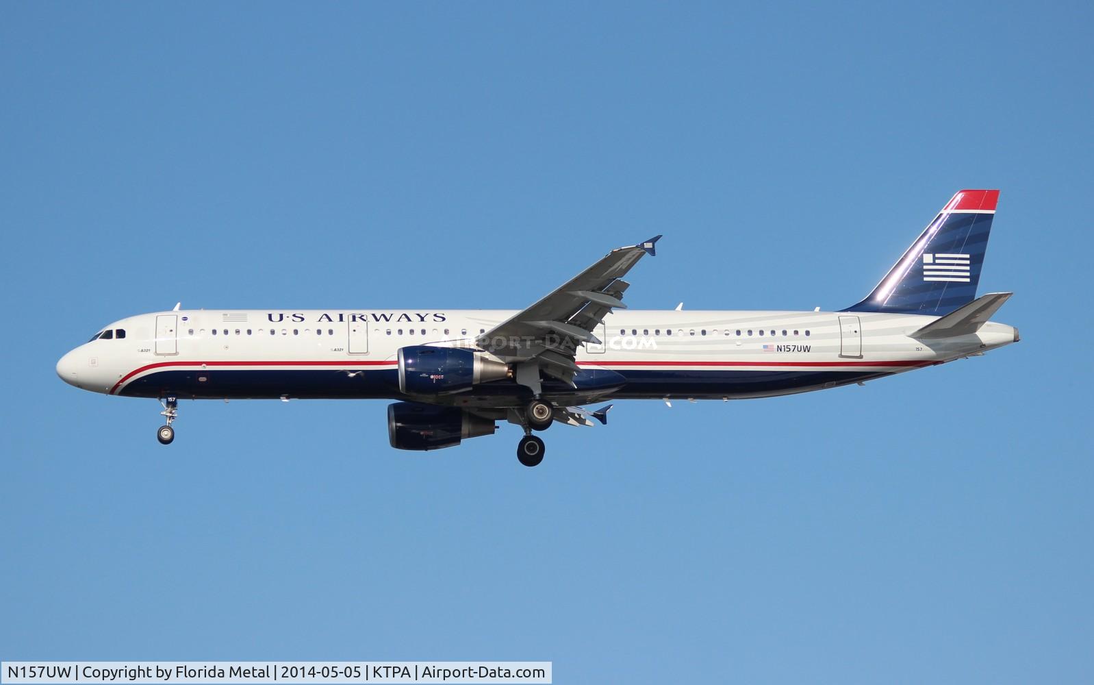 N157UW, 2013 Airbus A321-211 C/N 5696, USA A321 zx